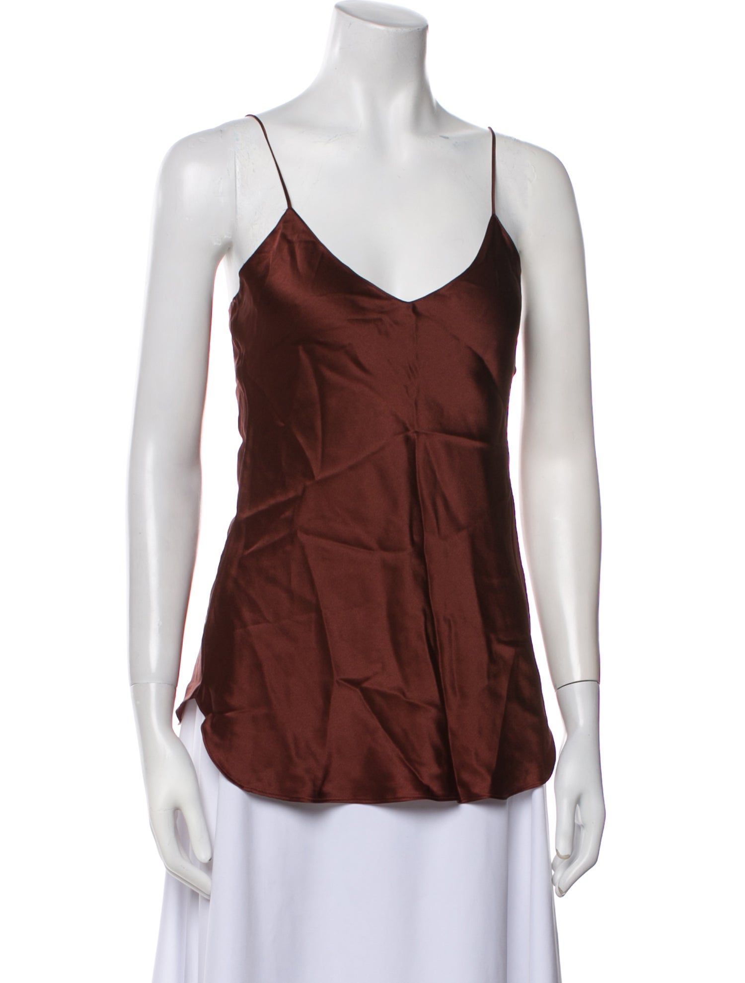 Nili Lotan Silk V-Neck Top w/ Tags