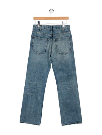 Nili Lotan High-Rise Wide Leg Jeans