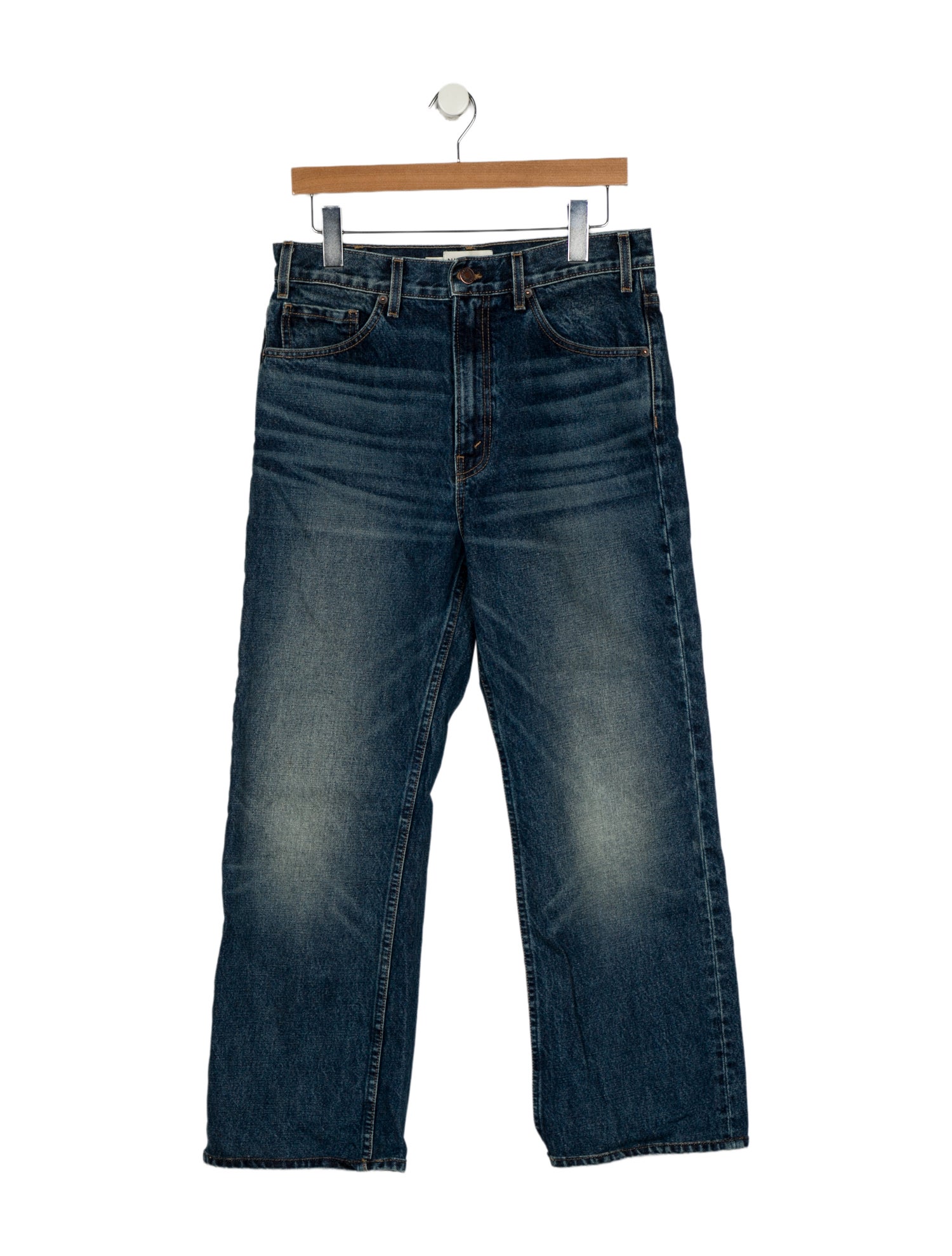 Nili Lotan High-Rise Wide Leg Jeans