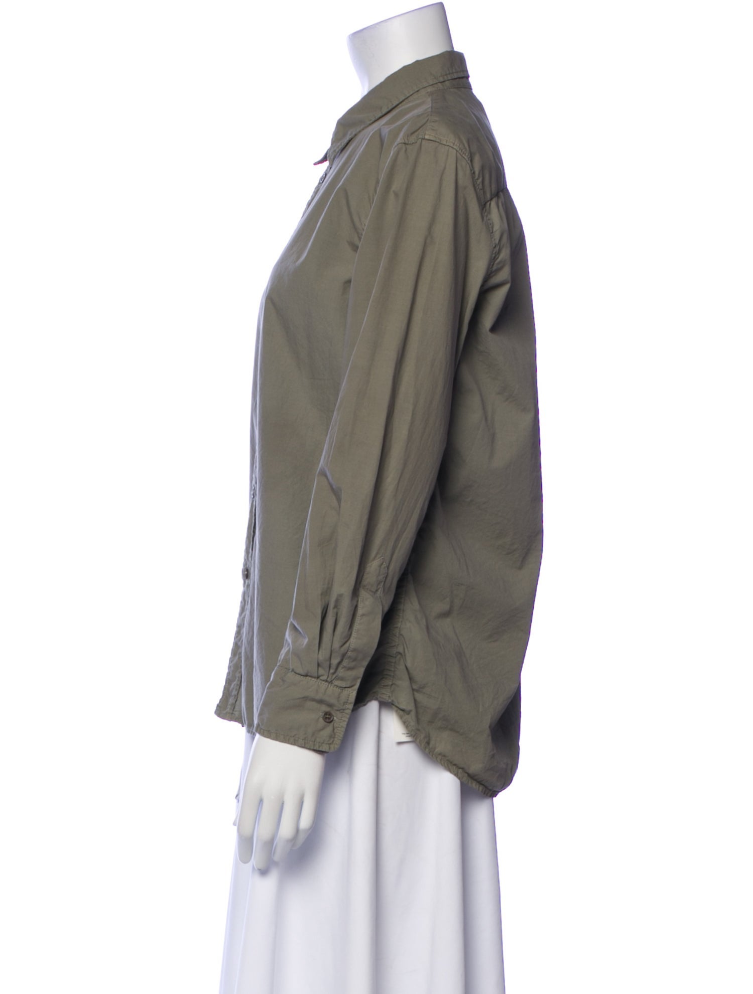 Nili Lotan Long Sleeve Button-Up Top