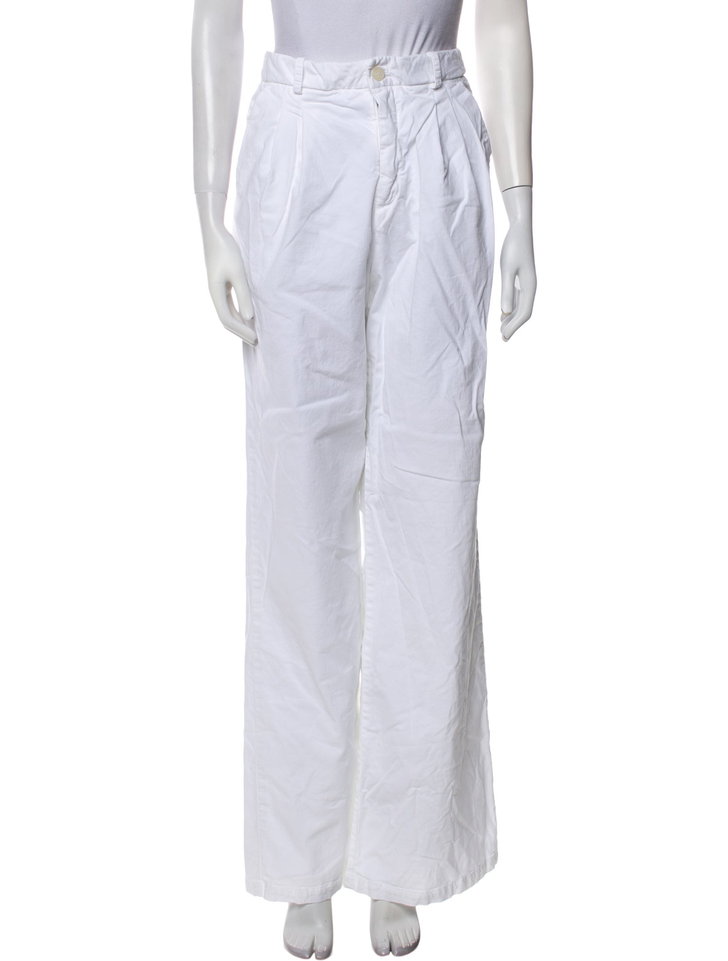 Nili Lotan High-Rise Wide Leg Jeans