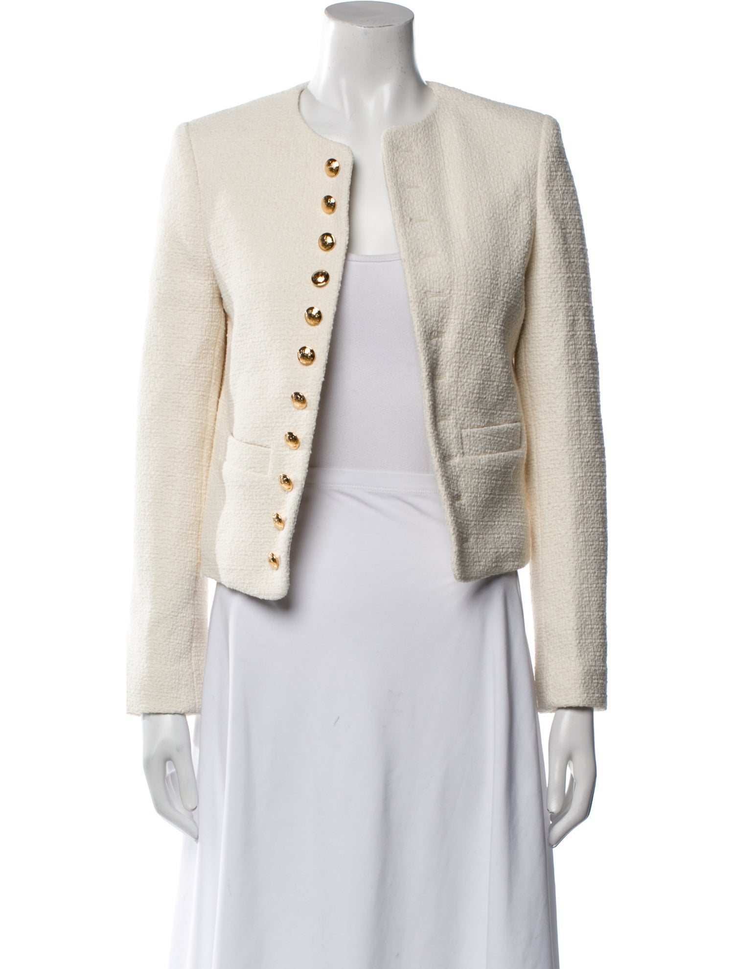 Nili Lotan Tweed Pattern Evening Jacket w/ Tags