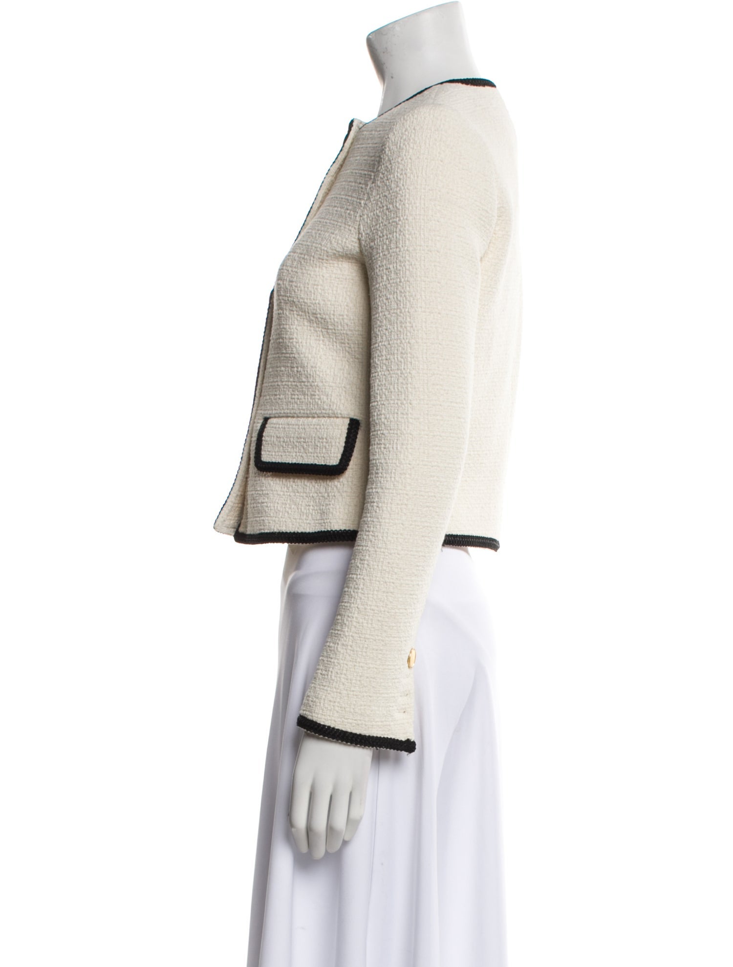 Nili Lotan Tweed Pattern Evening Jacket