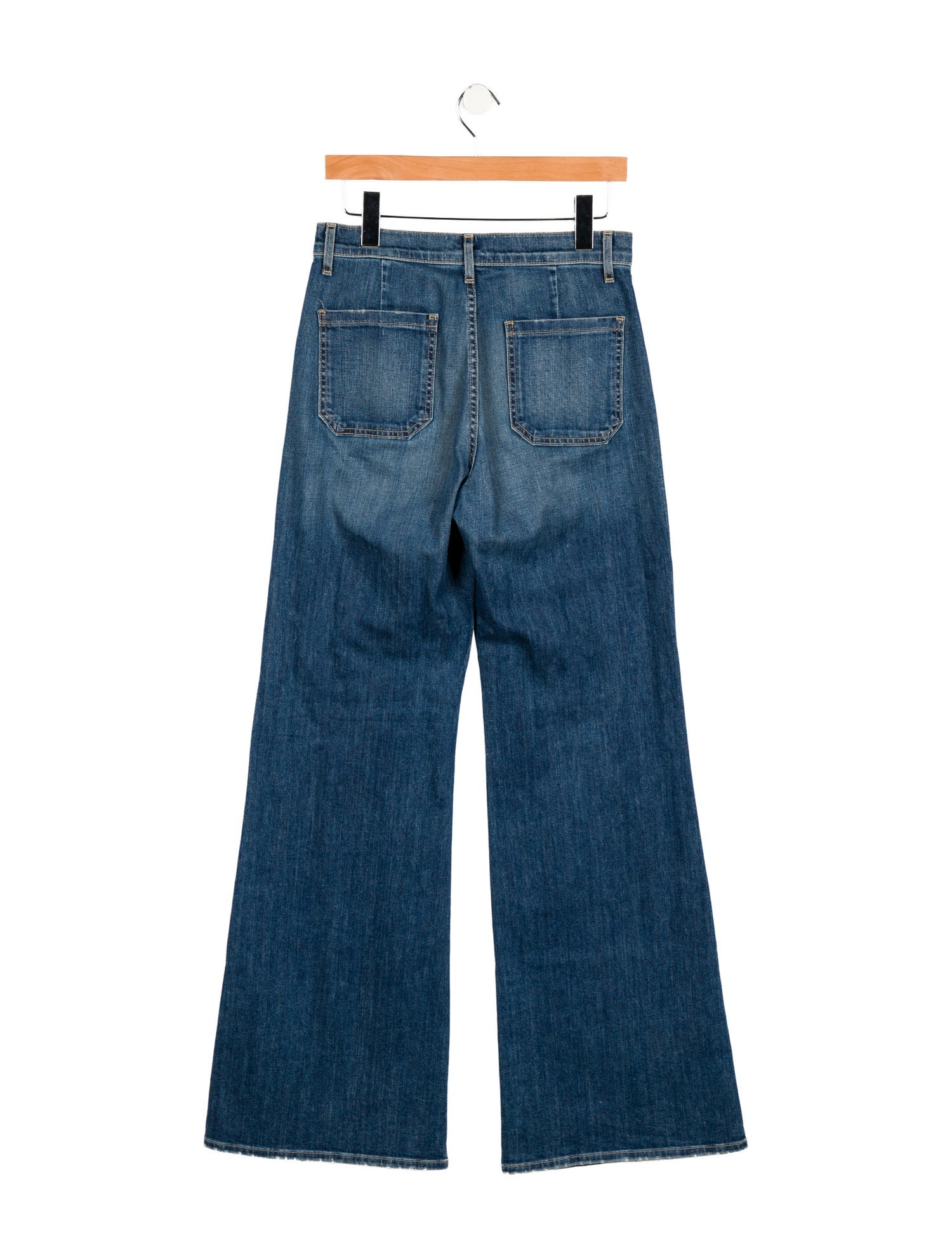 Nili Lotan High-Rise Wide Leg Jeans