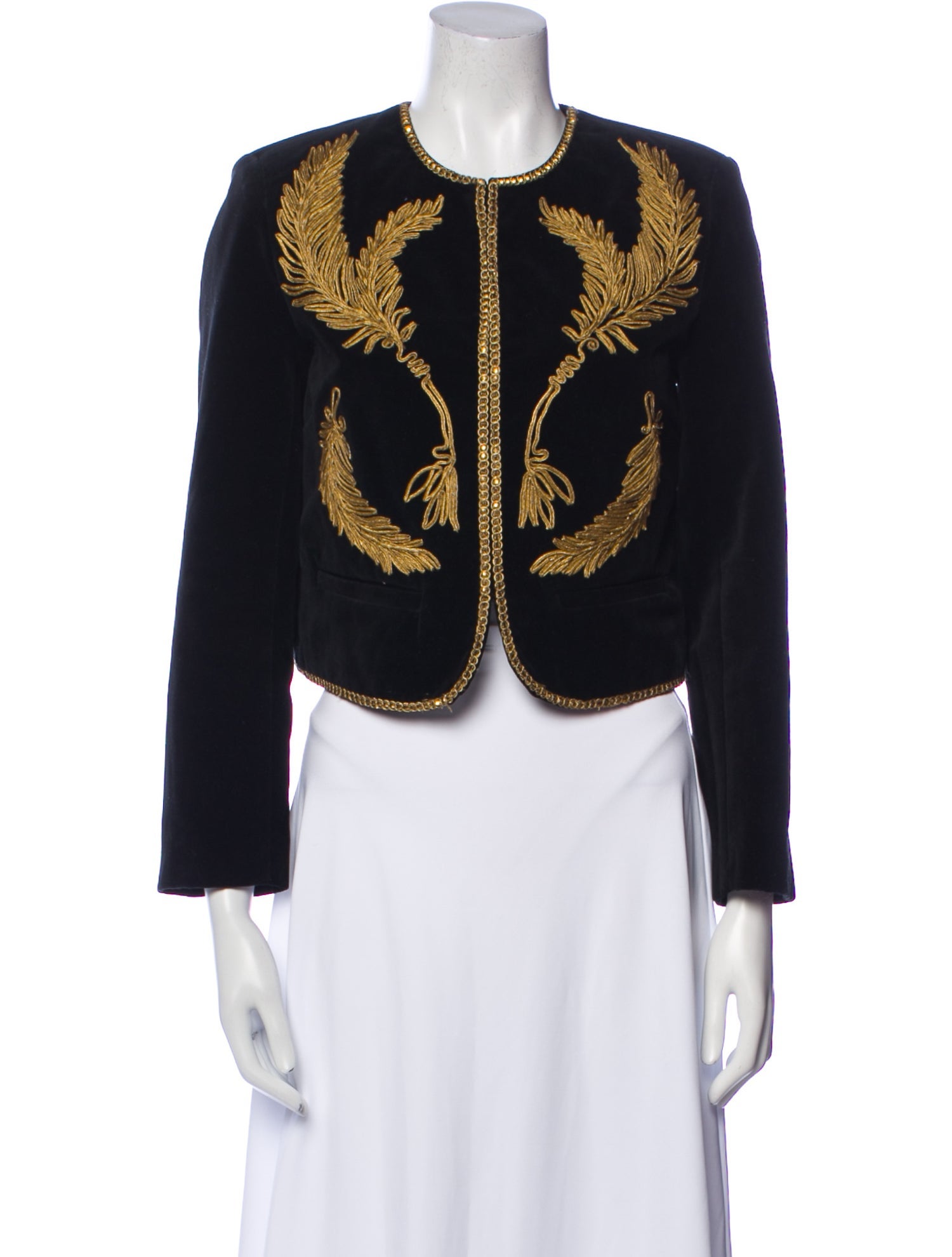 Nili Lotan Patterned Evening Jacket