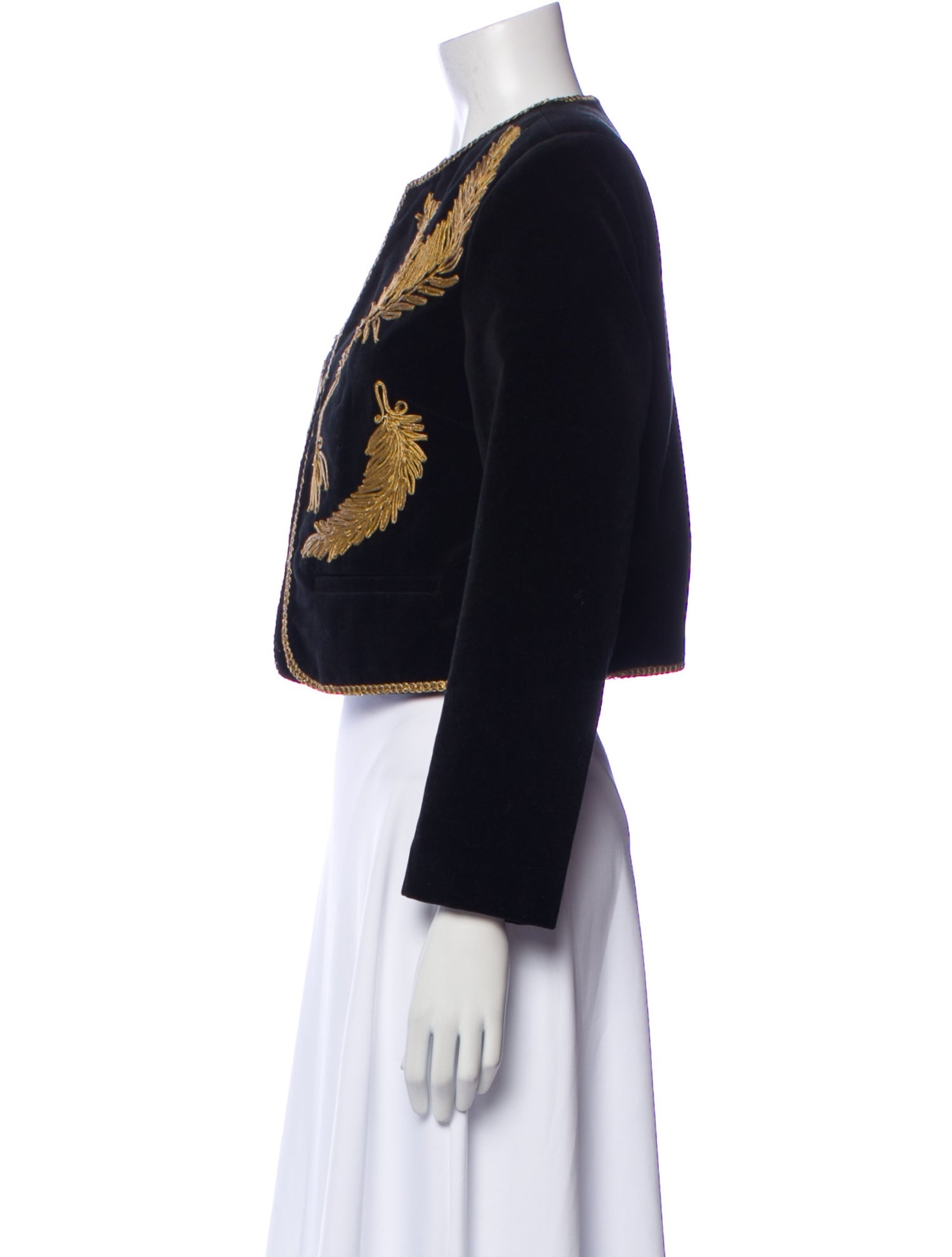 Nili Lotan Patterned Evening Jacket