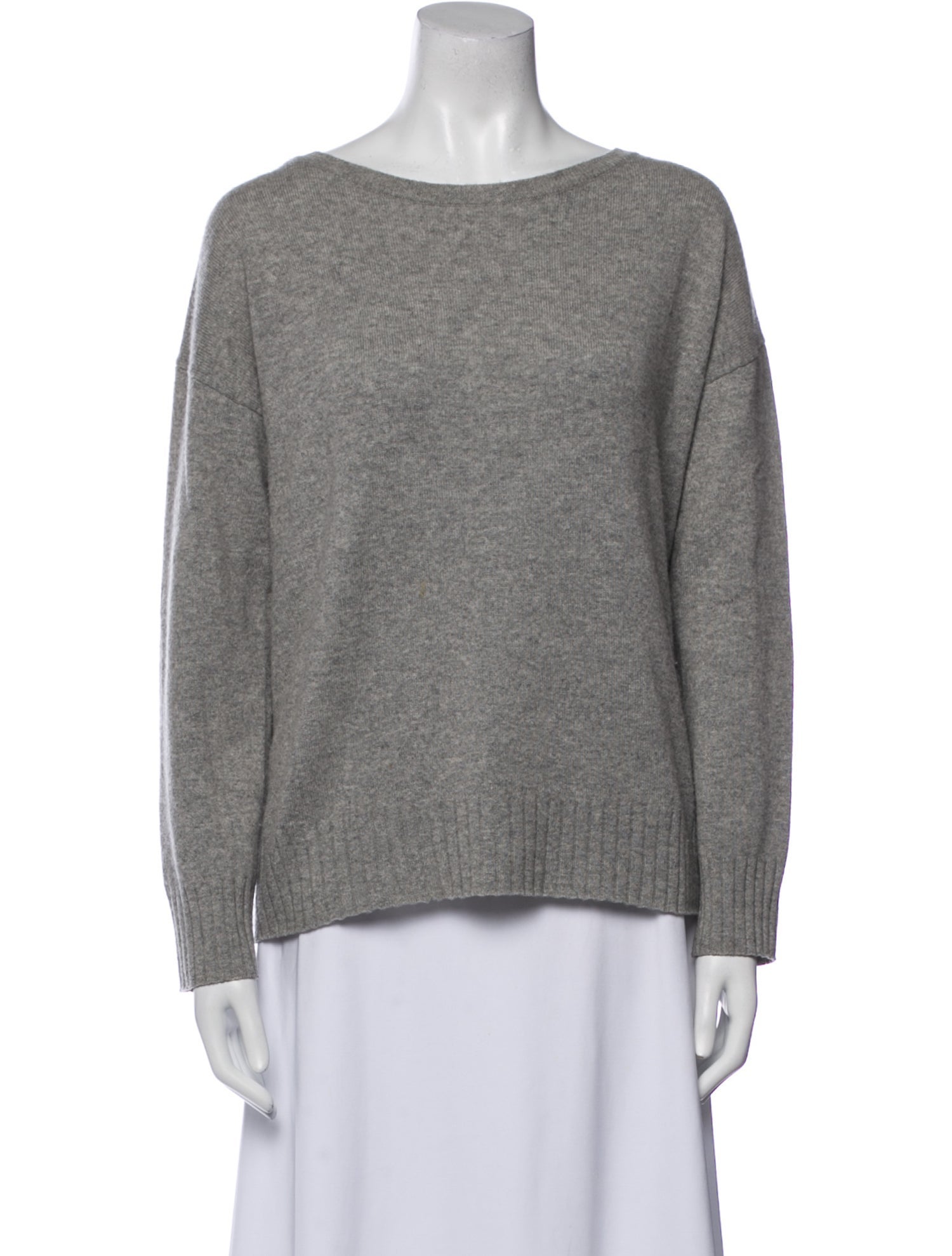 Nili Lotan Cashmere Bateau Neckline Sweater