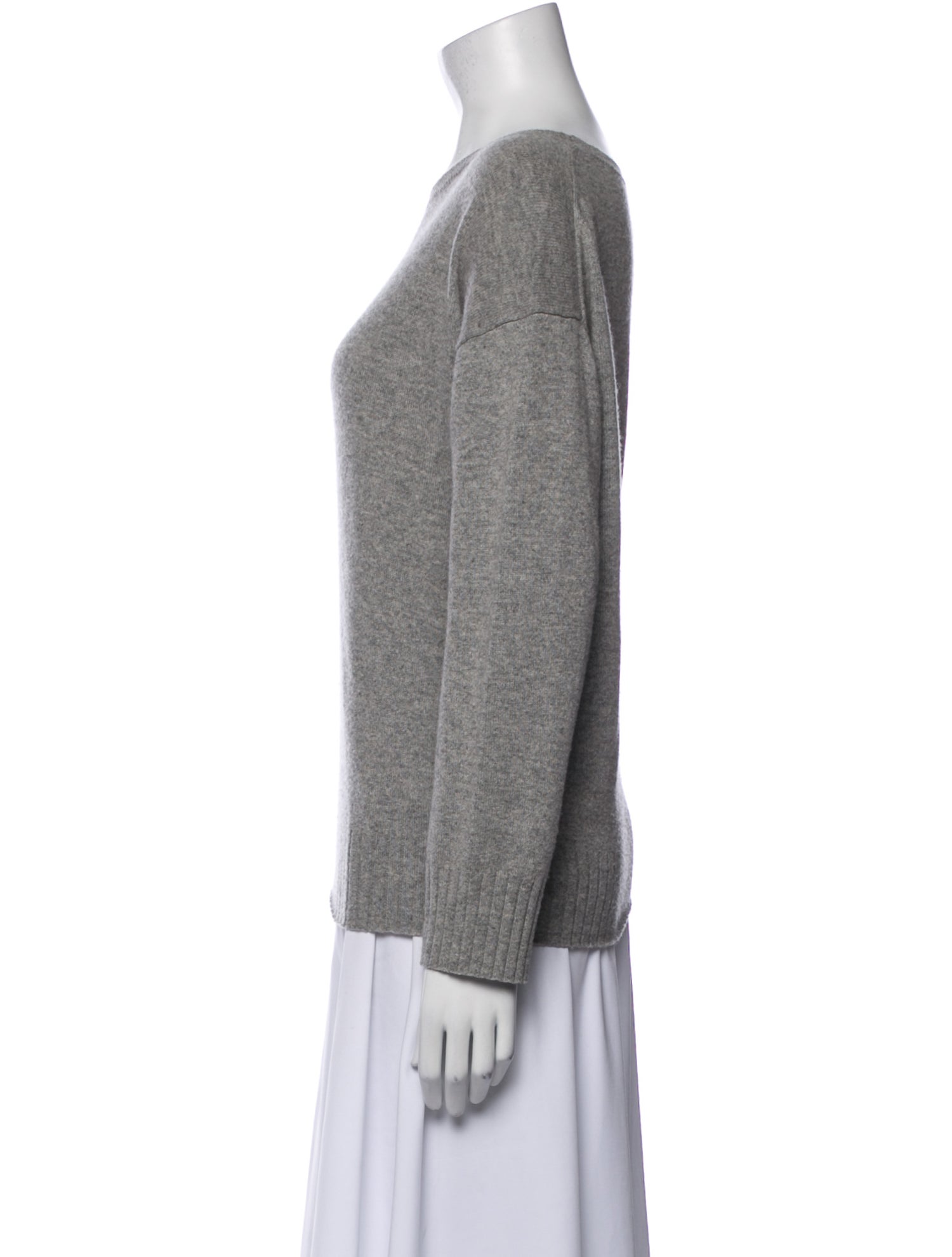 Nili Lotan Cashmere Bateau Neckline Sweater