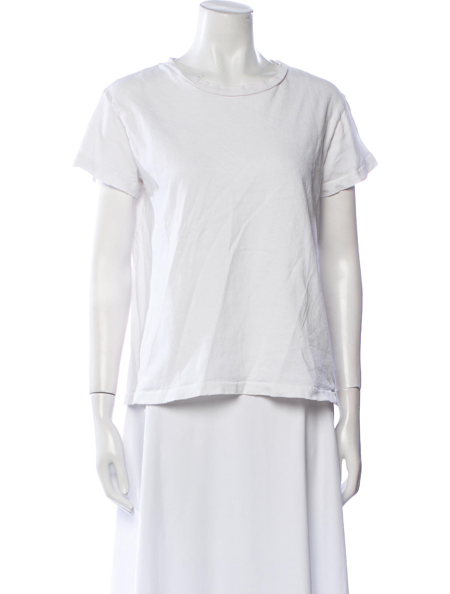 Nili Lotan Bateau Neckline Short Sleeve T-Shirt