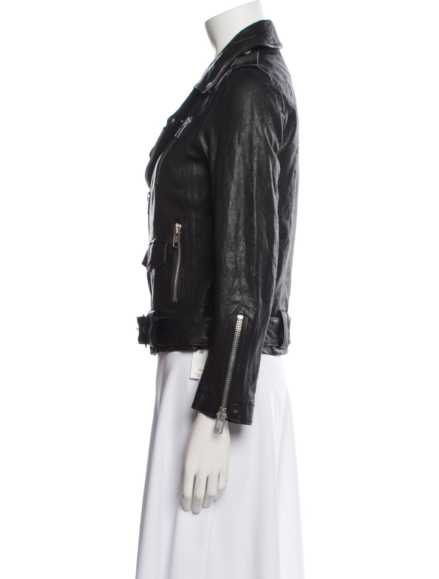 Nili Lotan Leather Biker Jacket