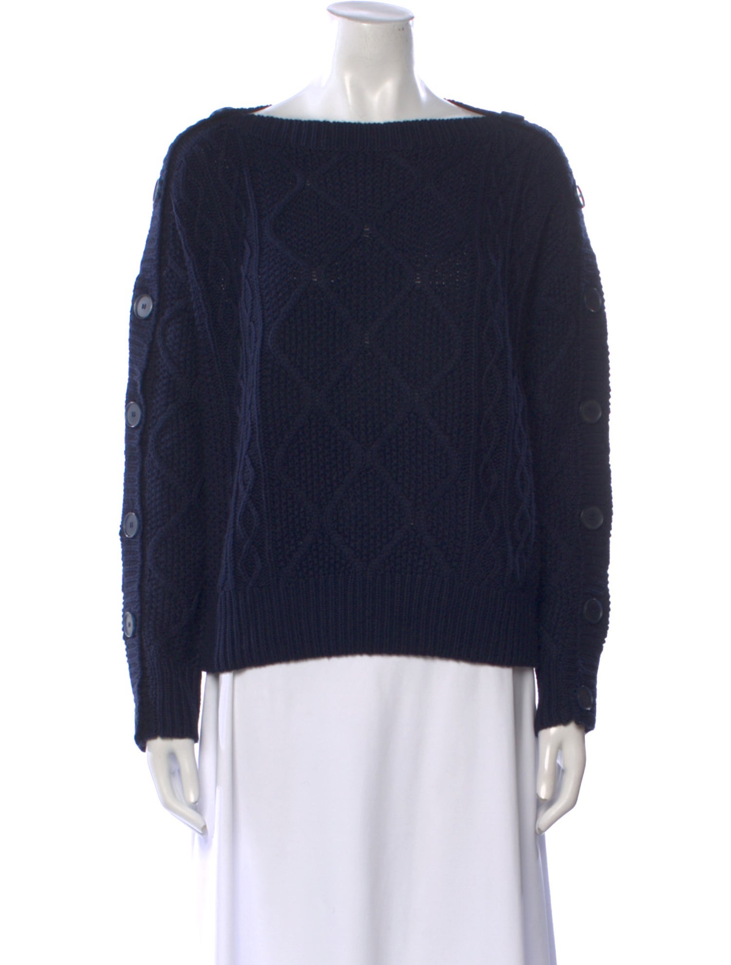 Nili Lotan Bateau Neckline Sweater