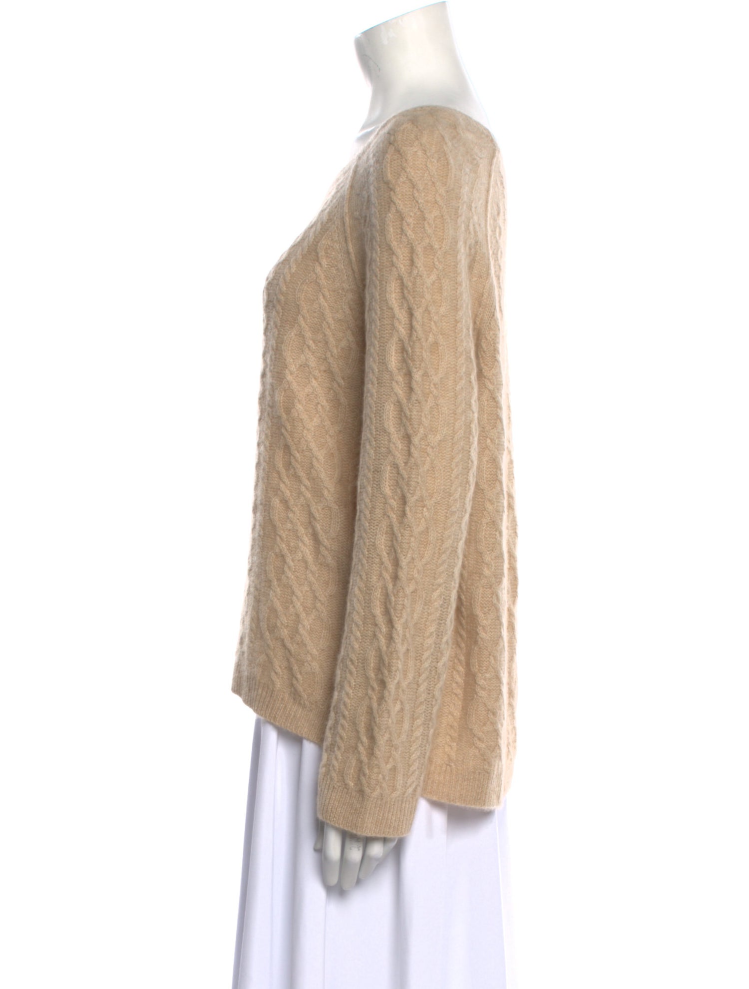 Nili Lotan Cashmere Scoop Neck Sweater