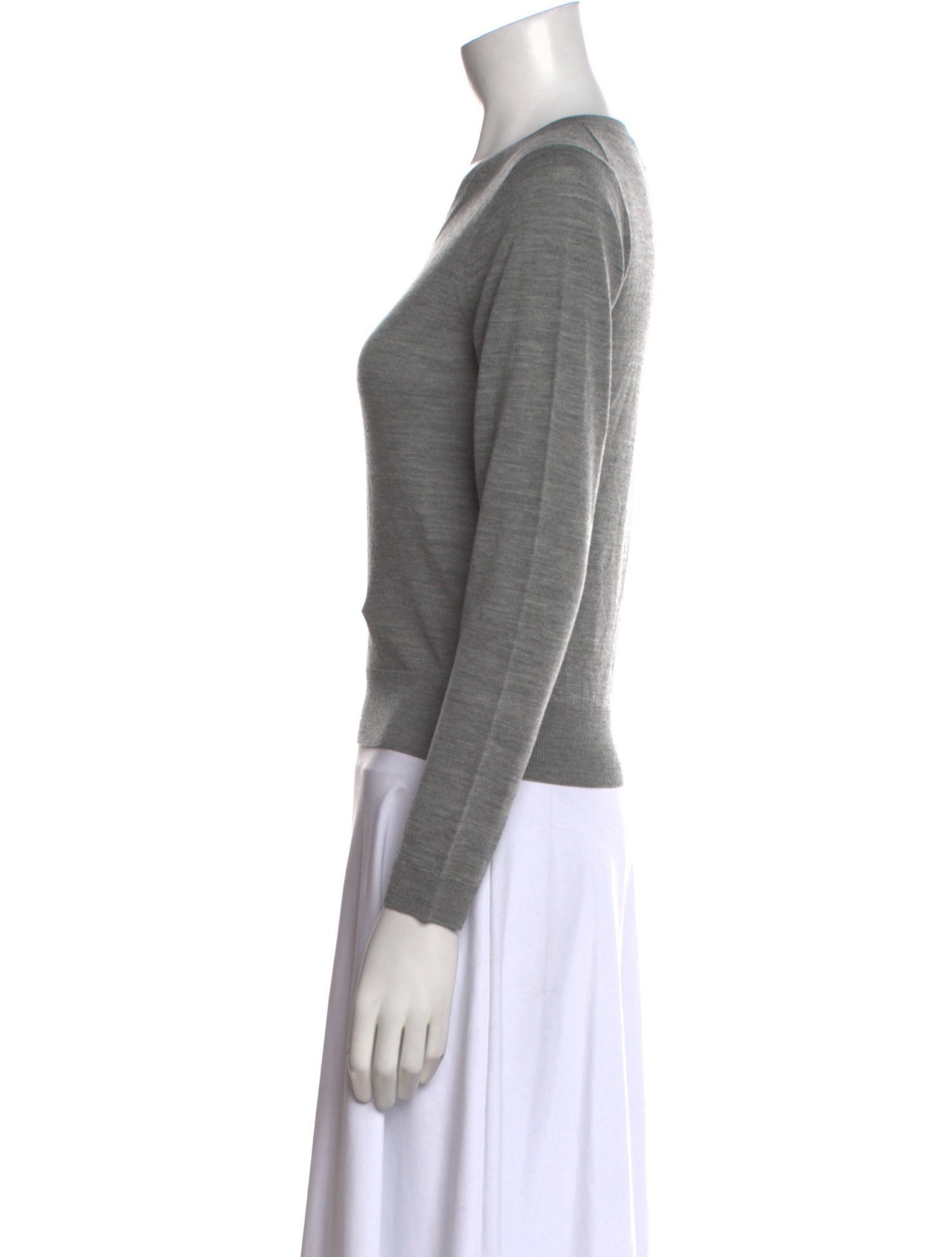 Nili Lotan Wool V-Neck Sweater