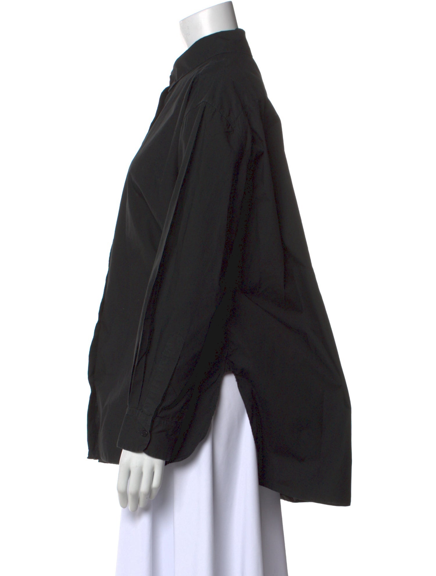 Nili Lotan Long Sleeve Button-Up Top