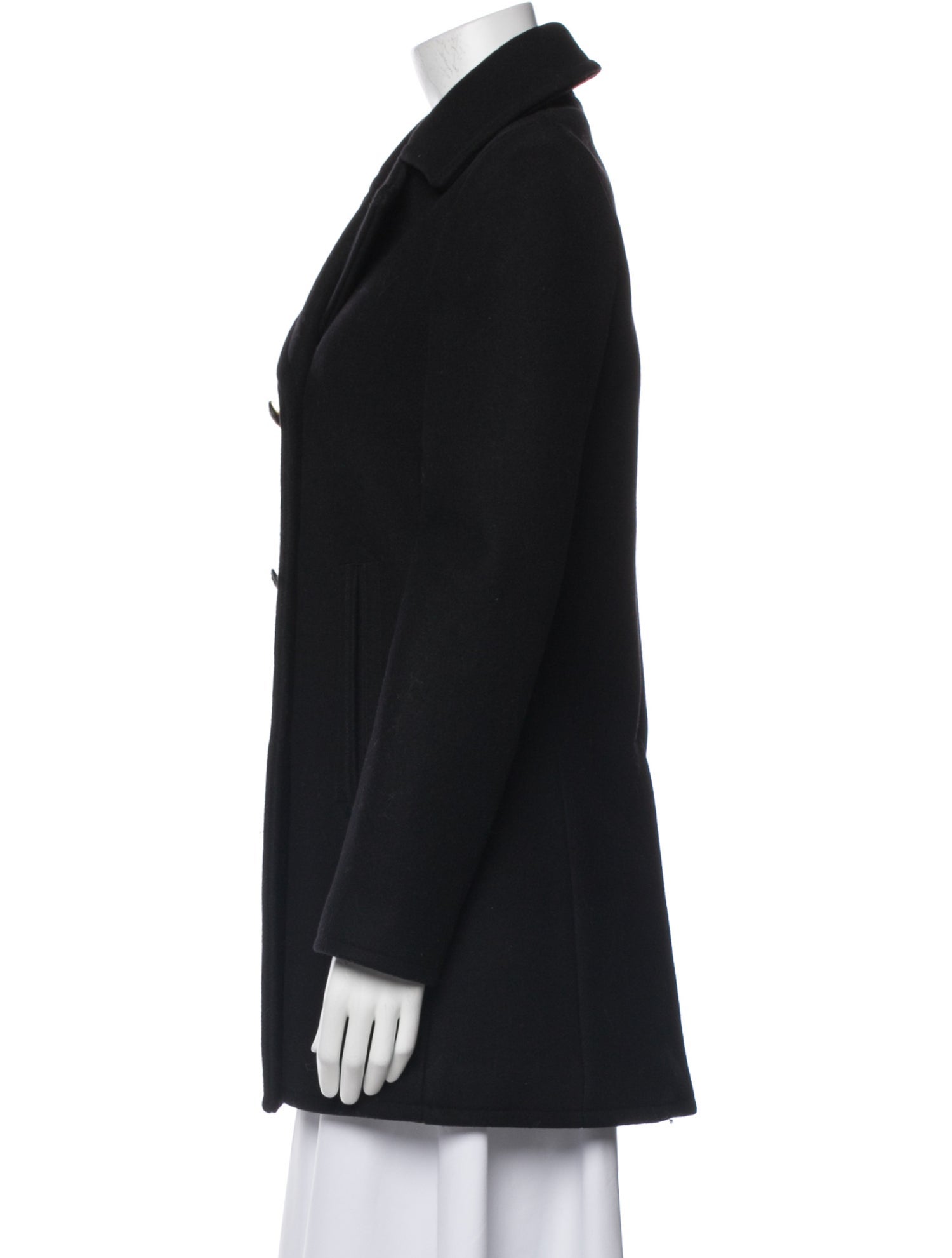 Nili Lotan Virgin Wool Peacoat