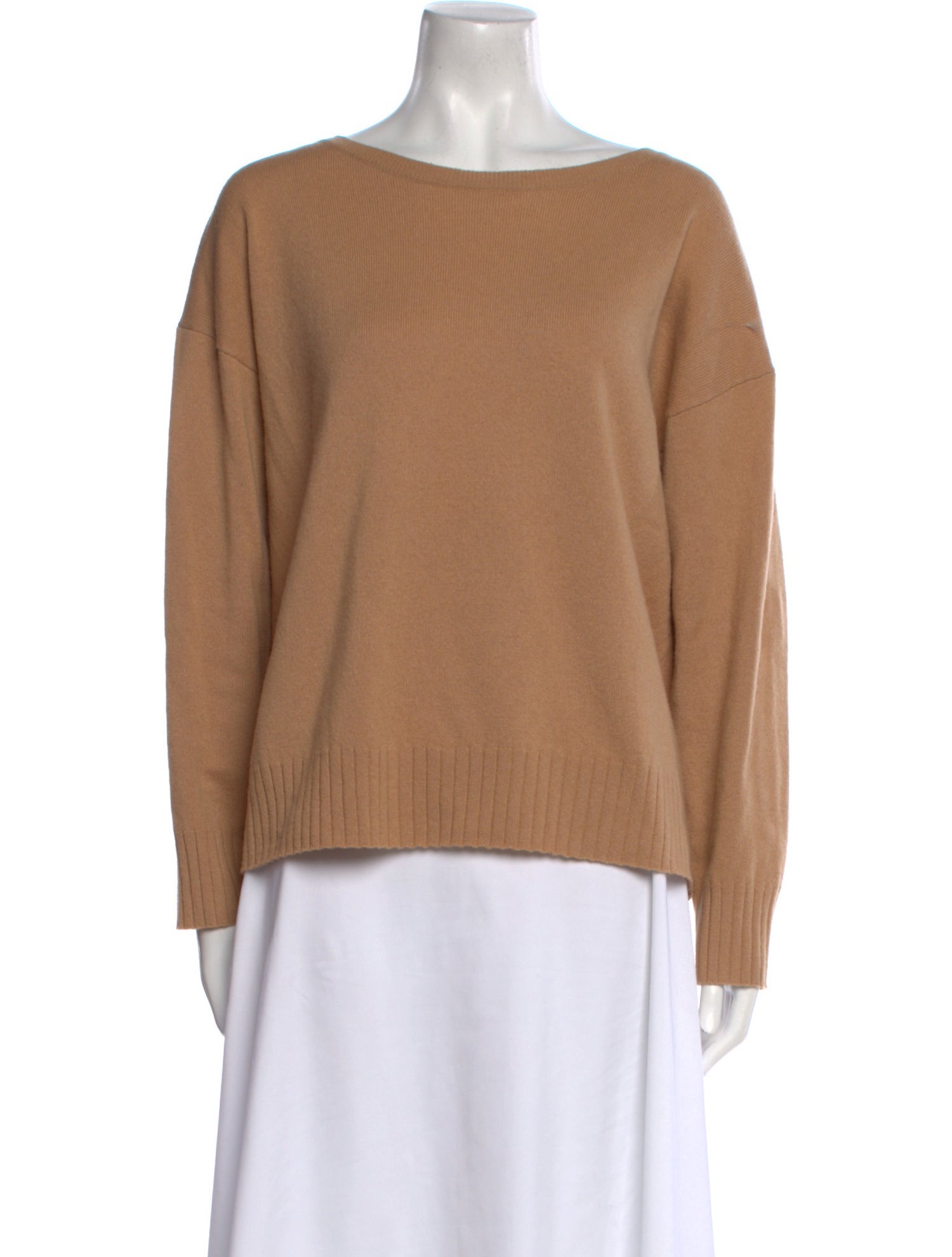 Nili Lotan Cashmere Bateau Neckline Sweater