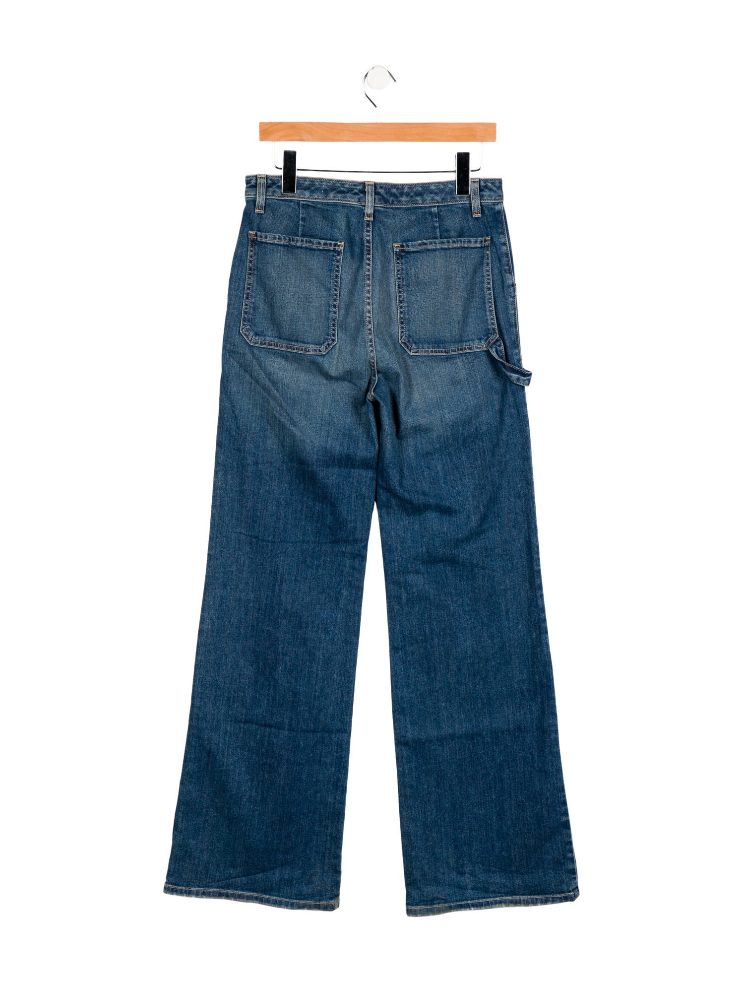 Nili Lotan High-Rise Wide Leg Jeans