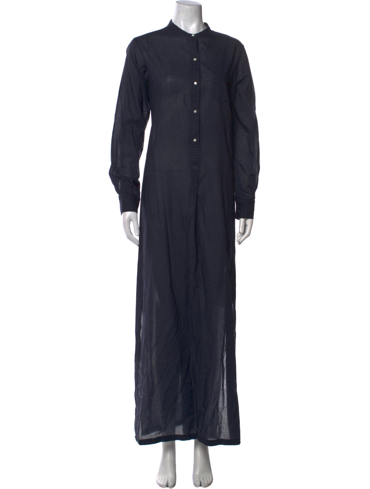 Nili Lotan Mock Neck Long Dress