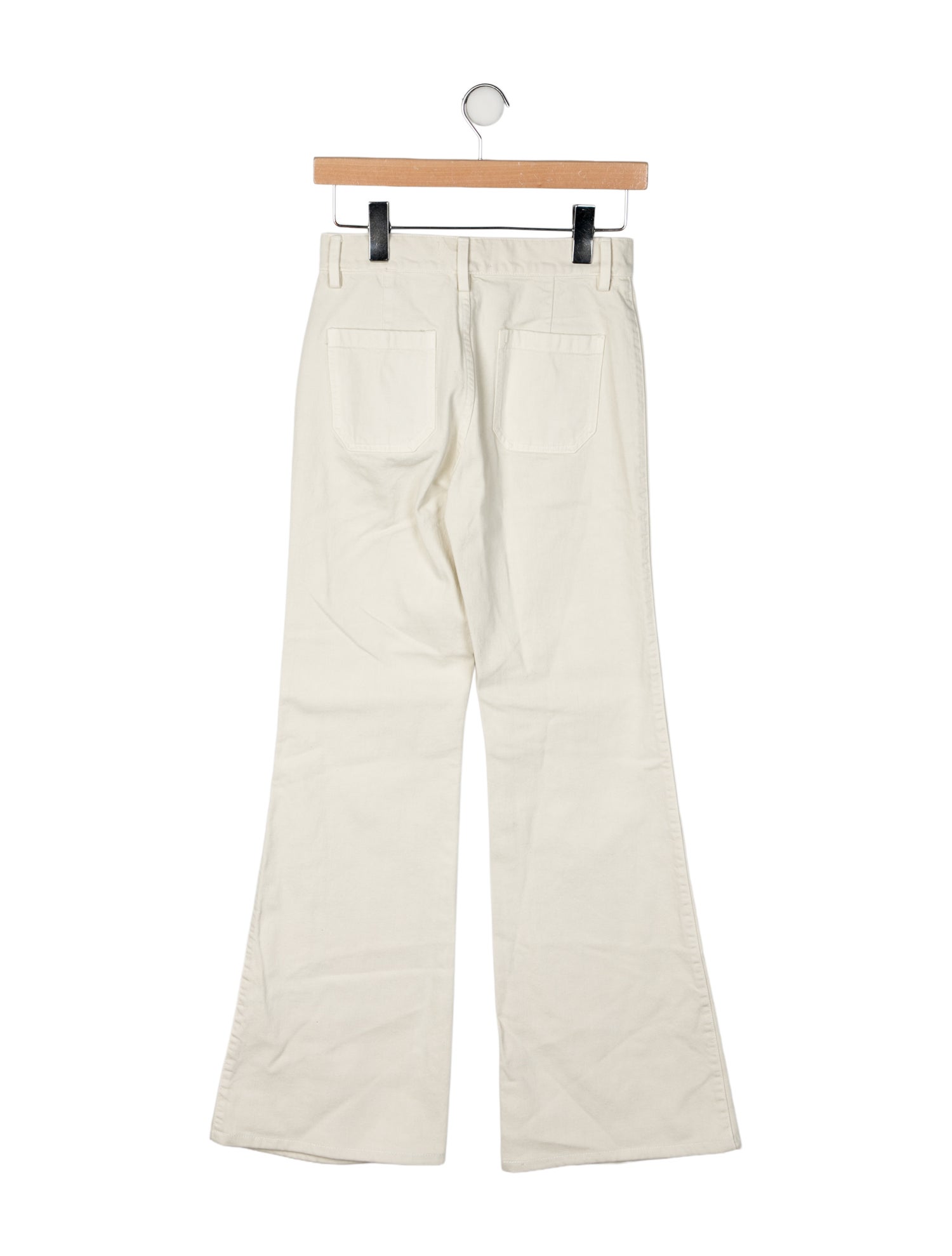 Nili Lotan Mid-Rise Wide Leg Jeans