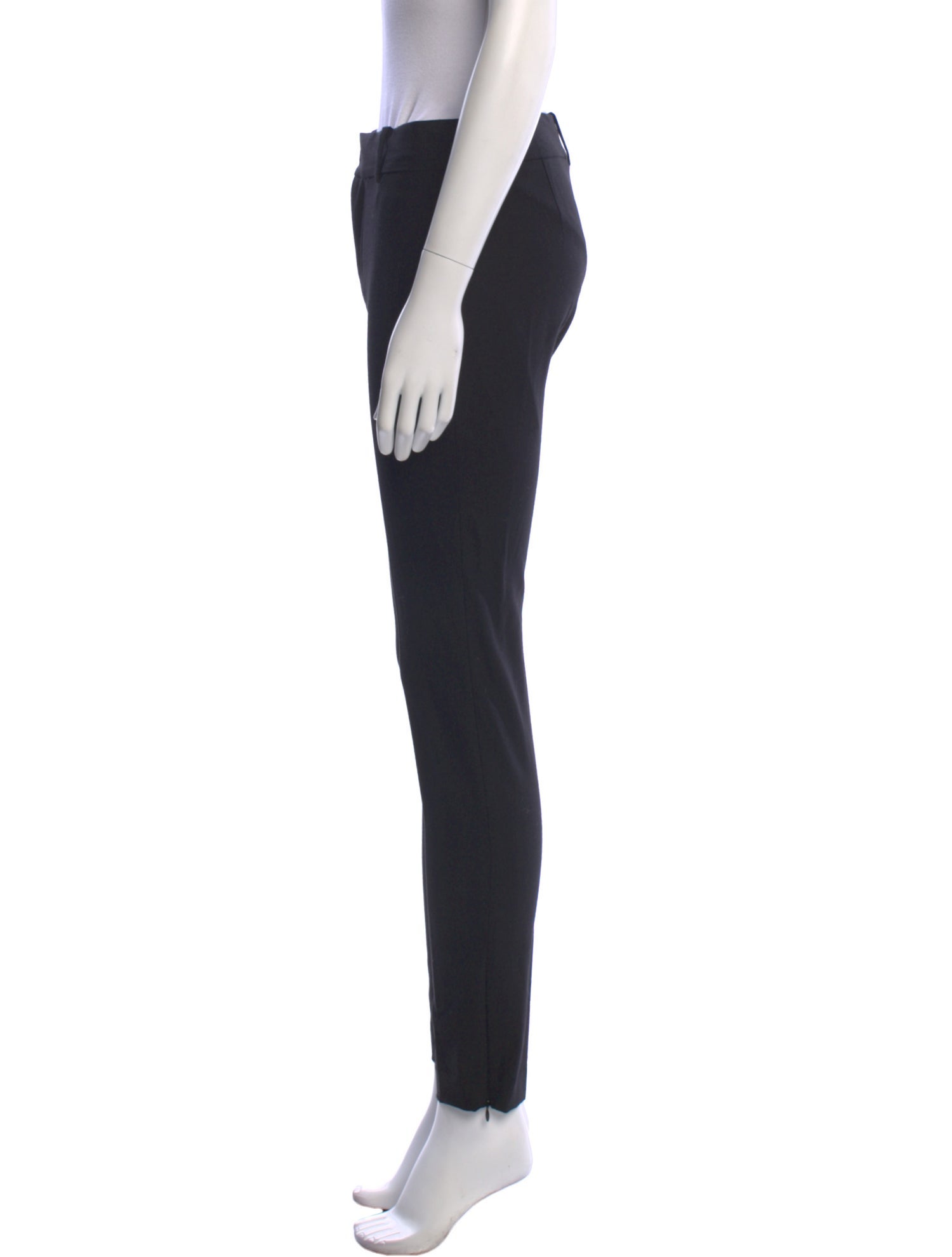 Nili Lotan Wool Skinny Leg Pants