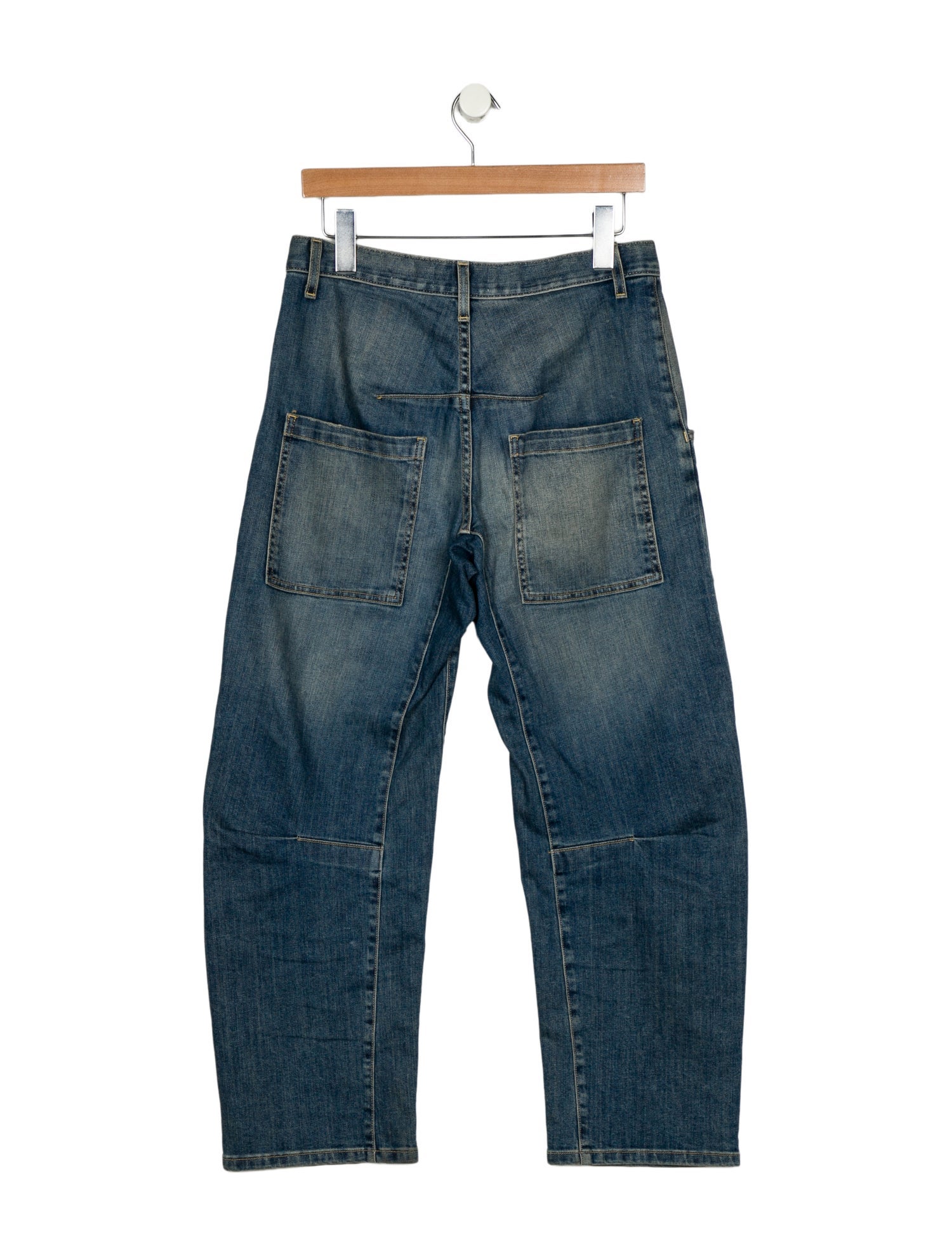 Nili Lotan High-Rise Straight Leg Jeans