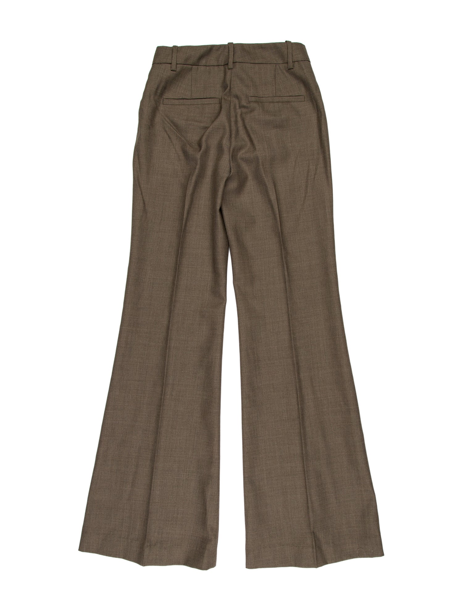 Nili Lotan Virgin Wool Wide Leg Pants