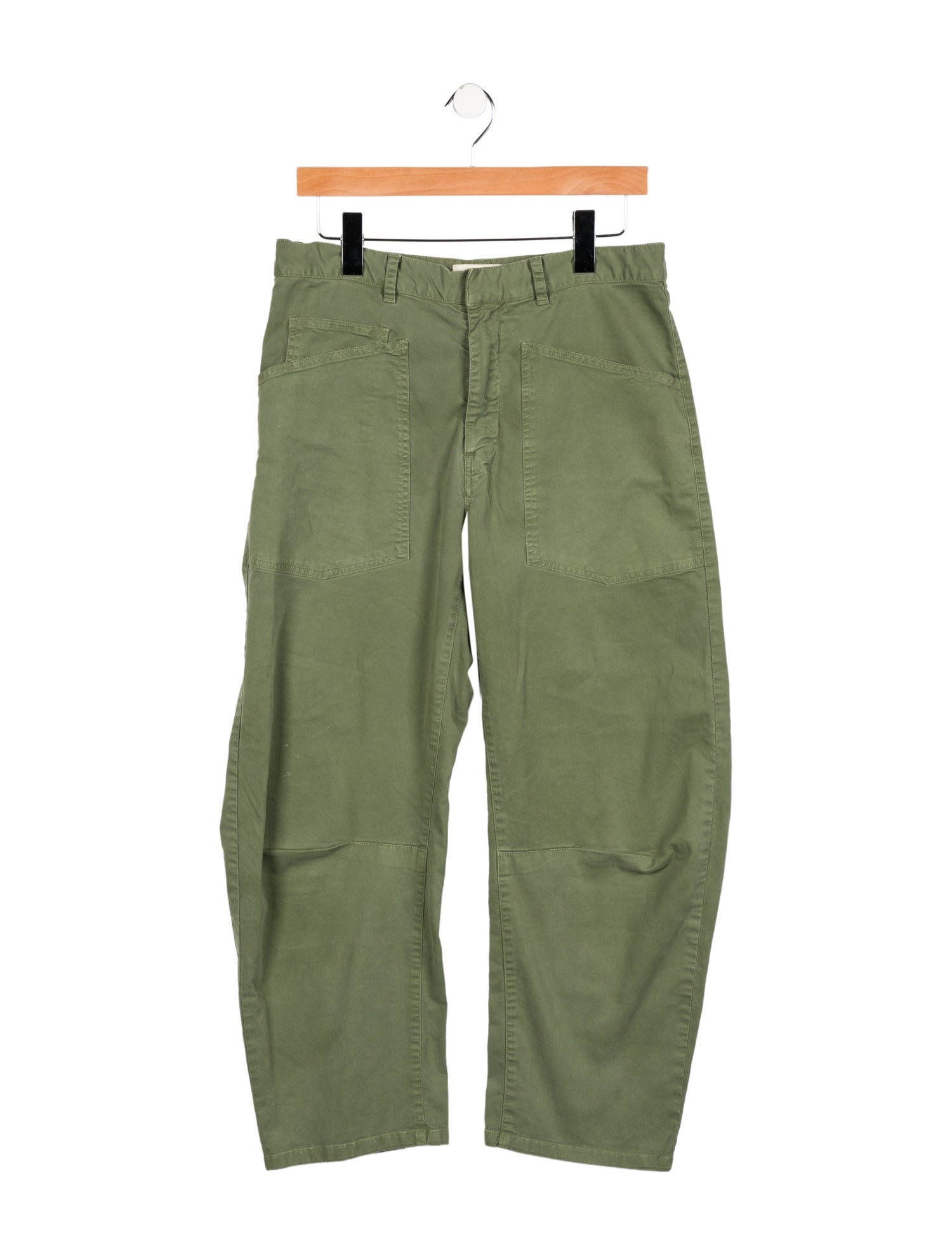 Nili Lotan Mid-Rise Straight Leg Jeans