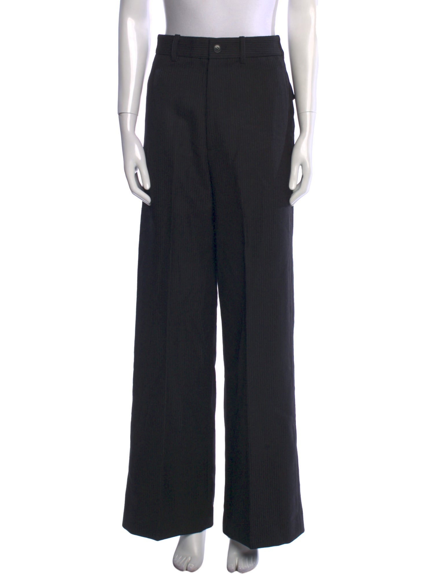 Nili Lotan Virgin Wool Wide Leg Pants