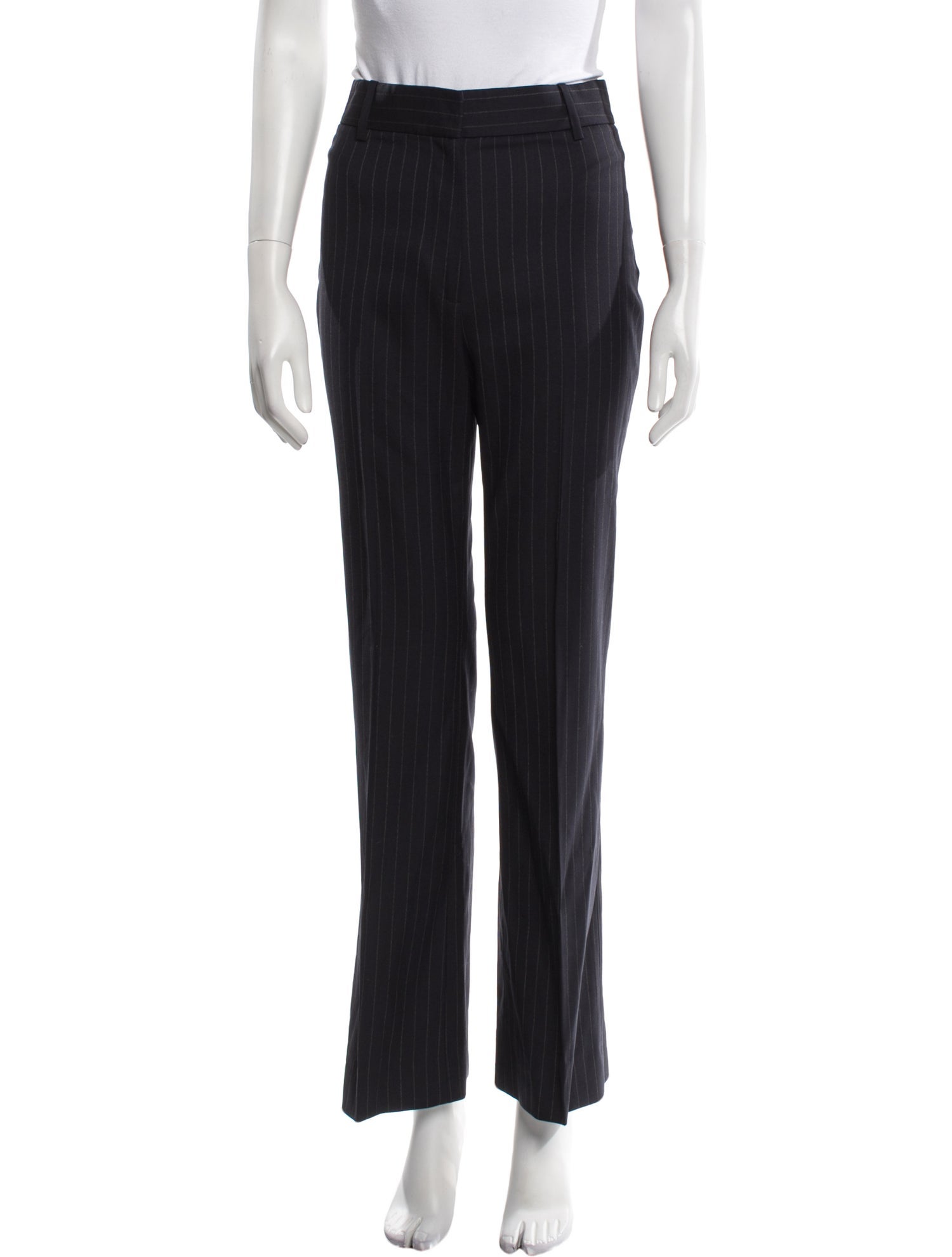 Nili Lotan Virgin Wool Wide Leg Pants