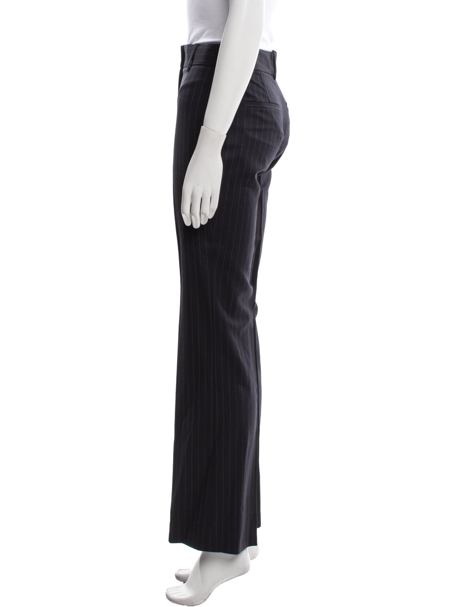 Nili Lotan Virgin Wool Wide Leg Pants