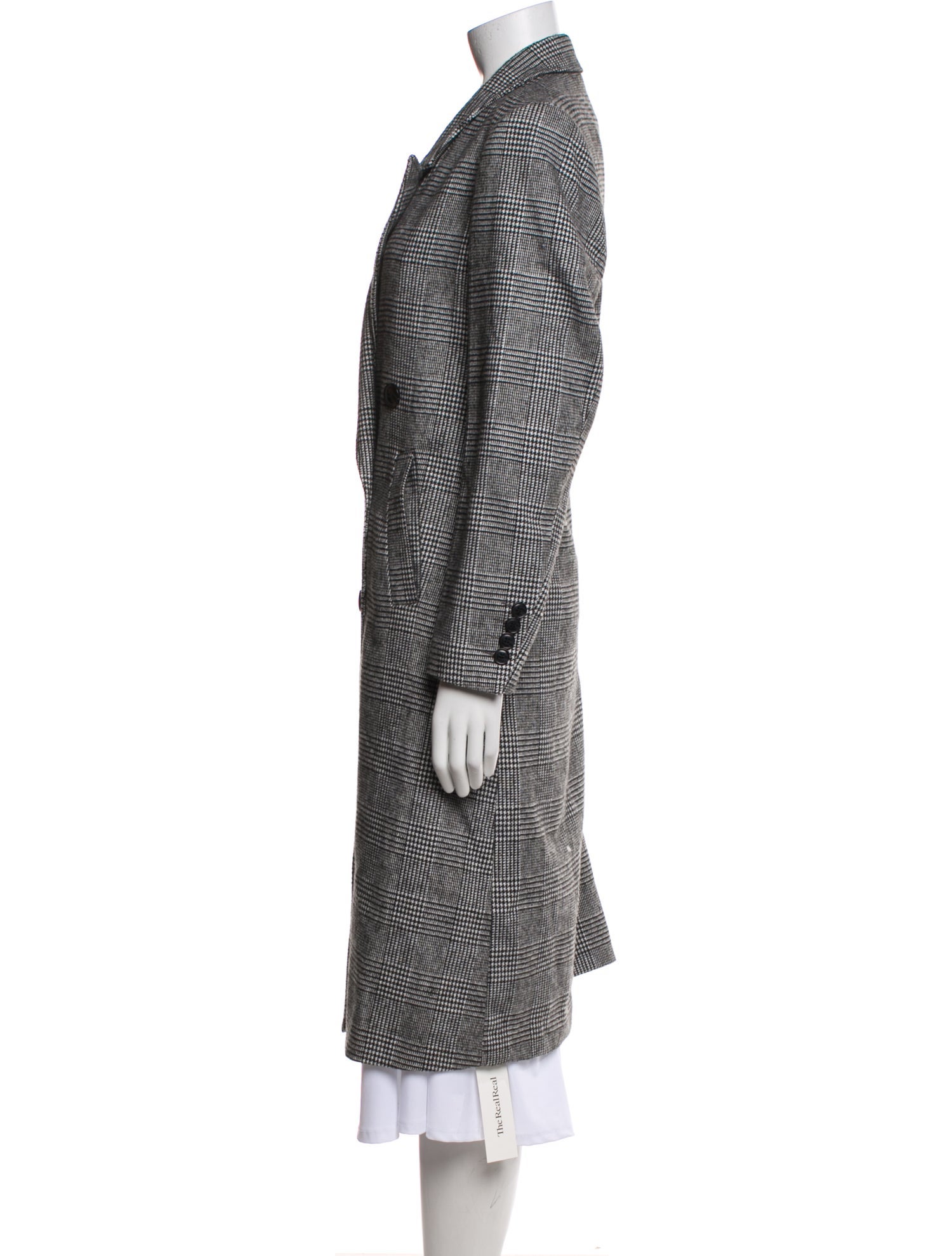 Nili Lotan x Target Houndstooth Print Peacoat