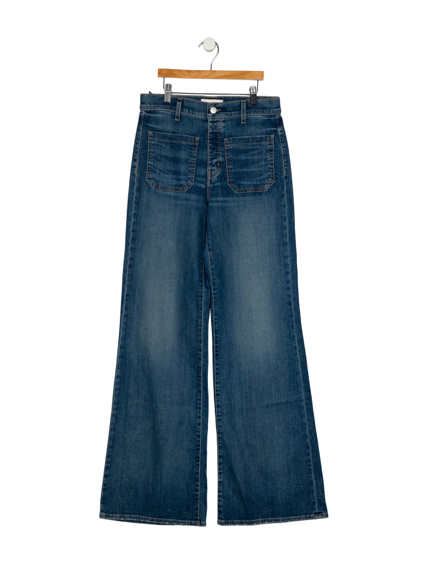 Nili Lotan High-Rise Wide Leg Jeans