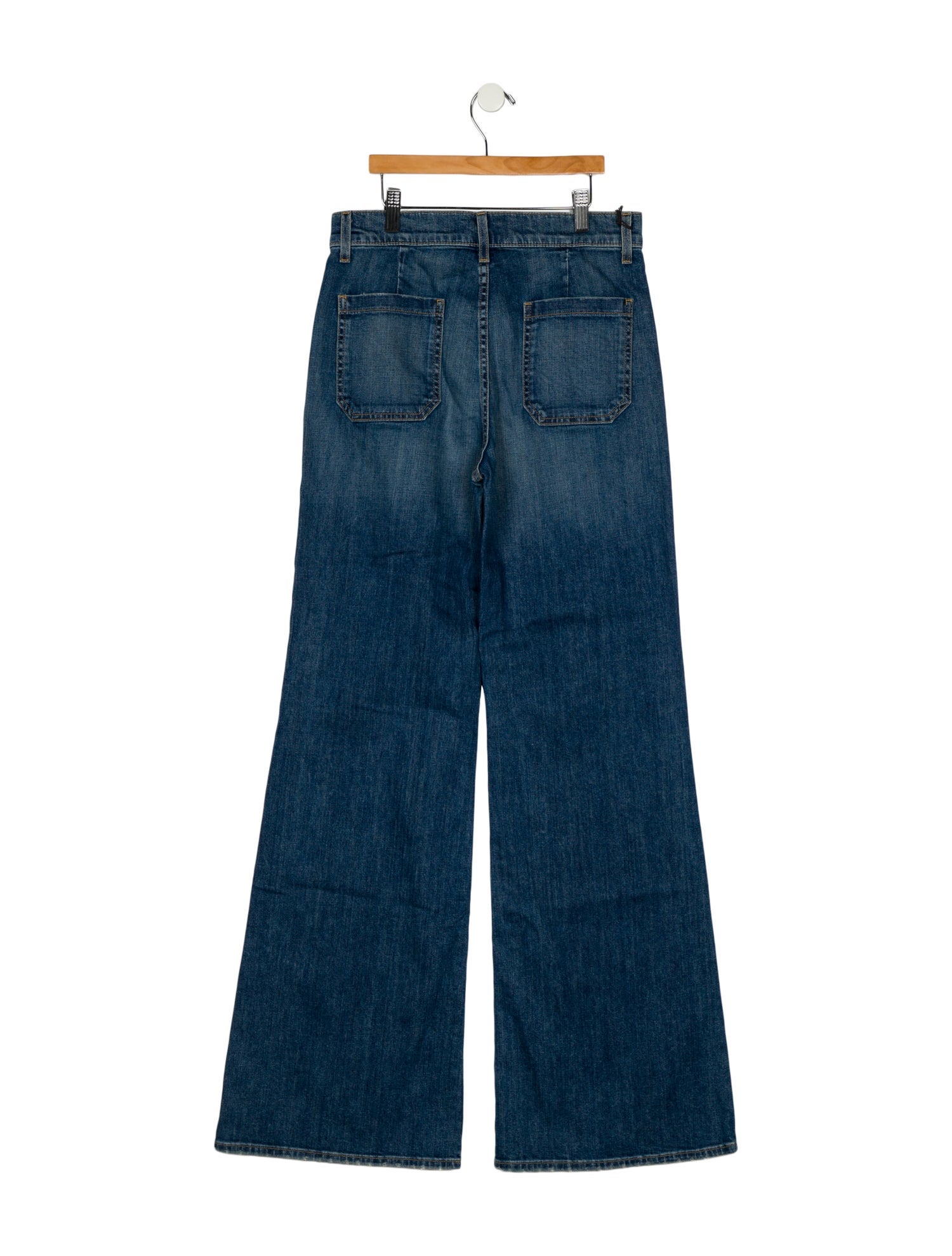 Nili Lotan High-Rise Wide Leg Jeans