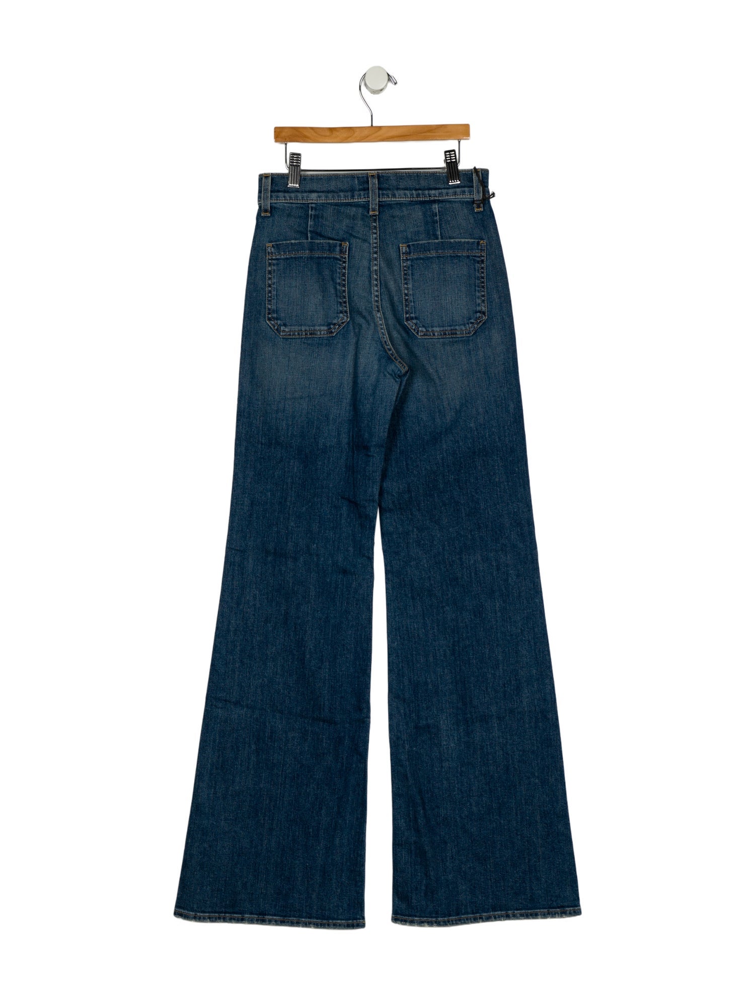 Nili Lotan High-Rise Wide Leg Jeans