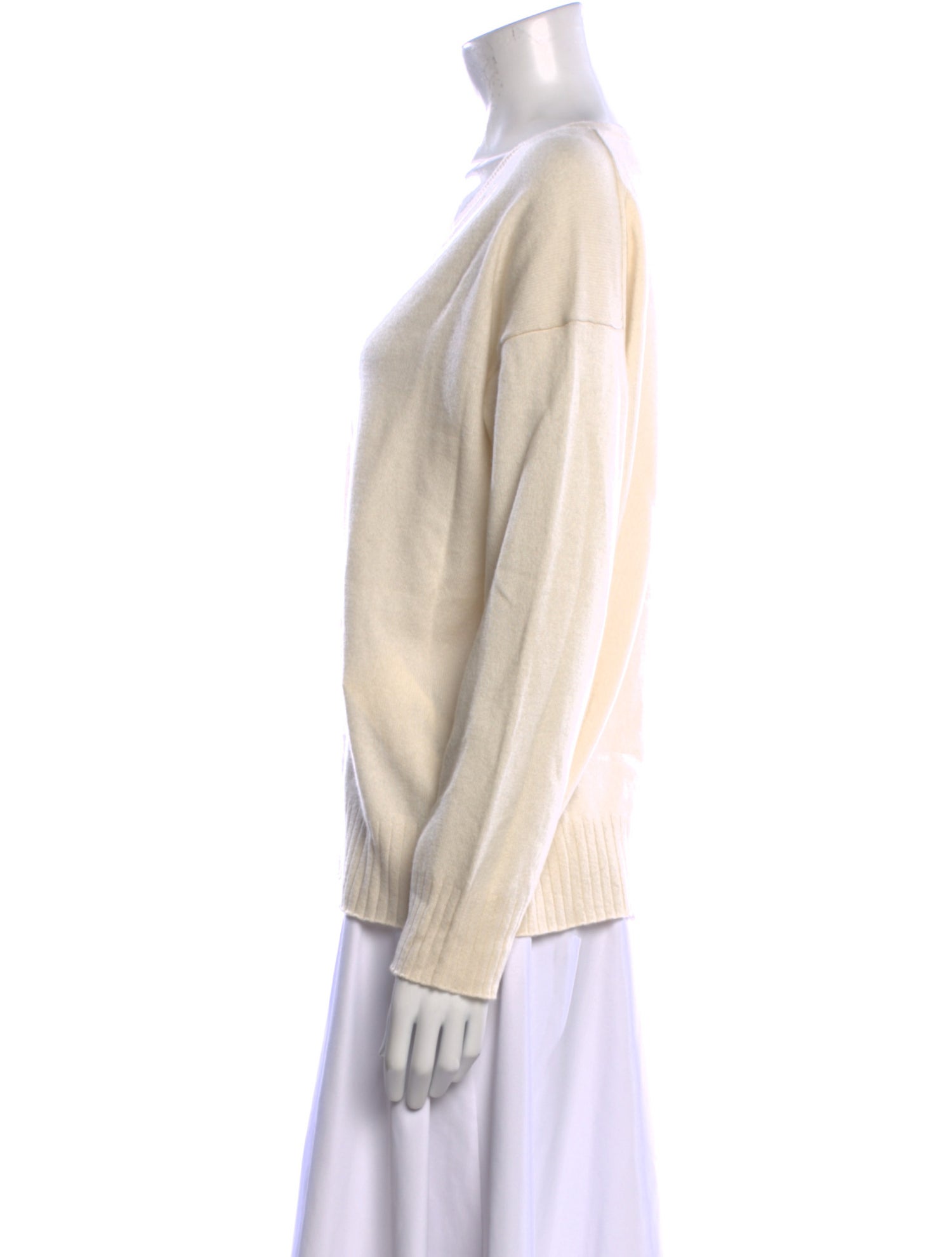 Nili Lotan Cashmere V-Neck Sweater w/ Tags