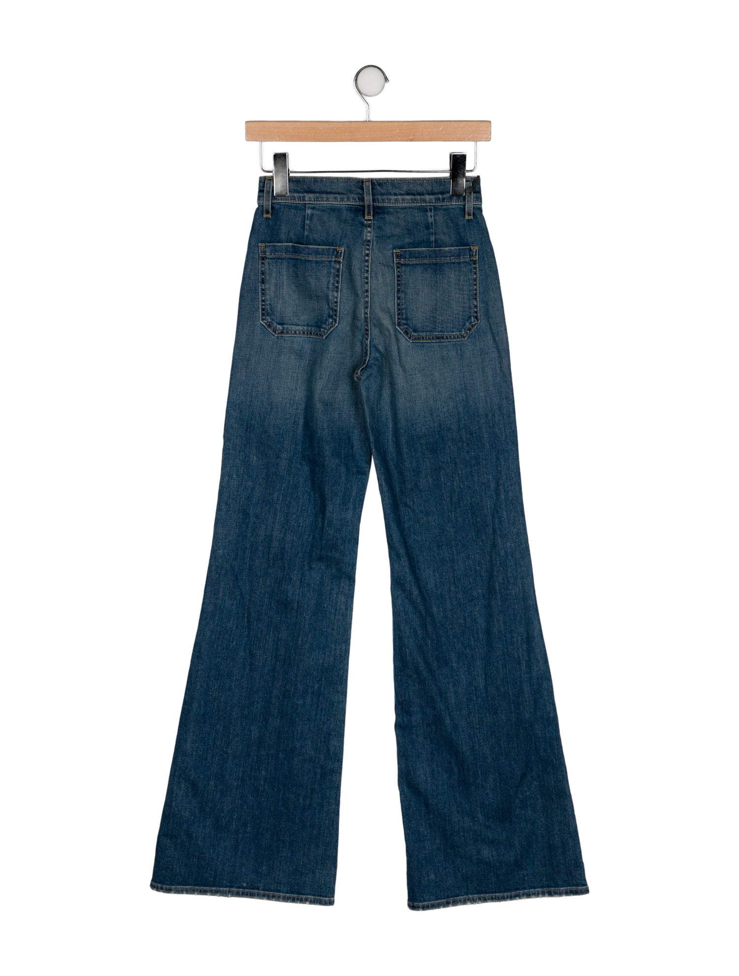 Nili Lotan Mid-Rise Wide Leg Jeans w/ Tags