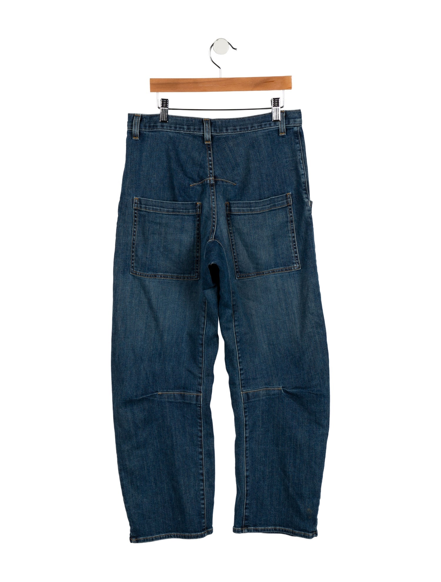 Nili Lotan High-Rise Wide Leg Jeans