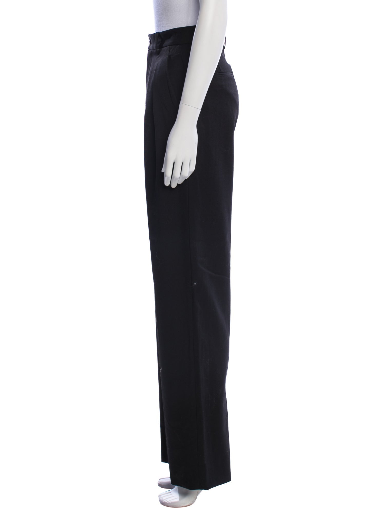Nili Lotan Virgin Wool Straight Leg Pants
