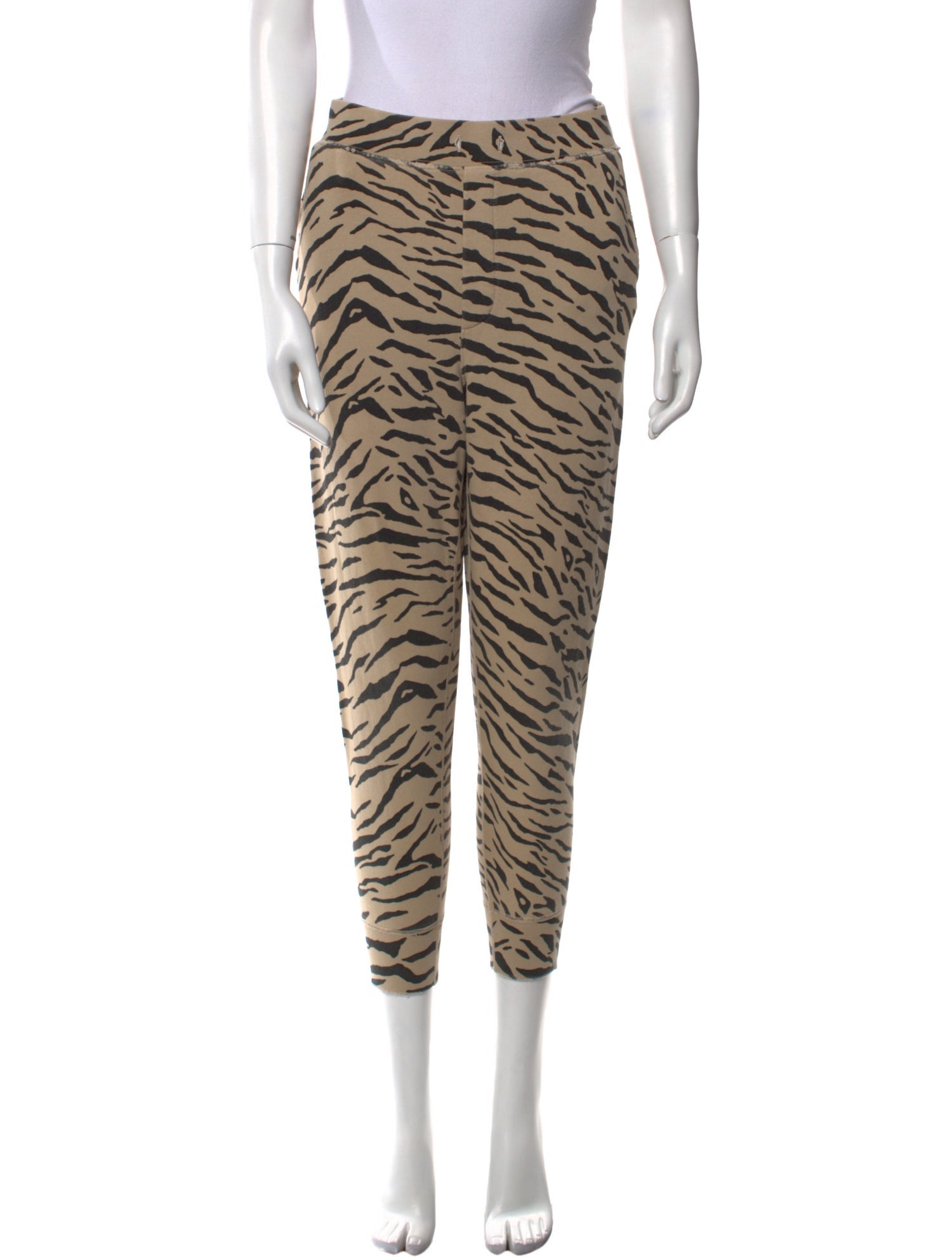 Nili Lotan Animal Print Skinny Leg Pants