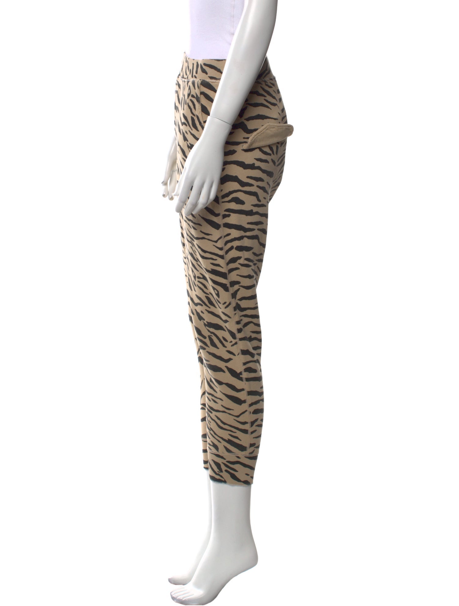 Nili Lotan Animal Print Skinny Leg Pants