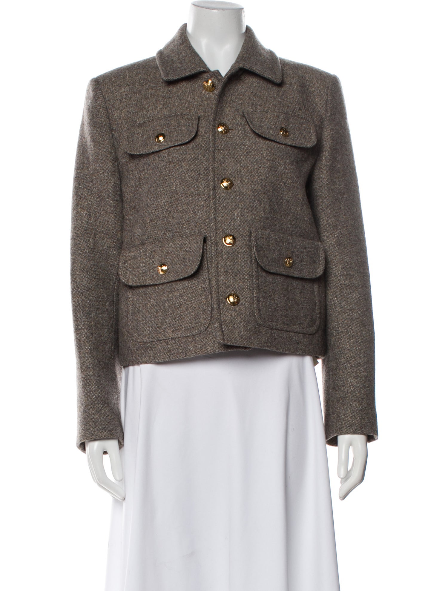 Nili Lotan Virgin Wool Utility Jacket