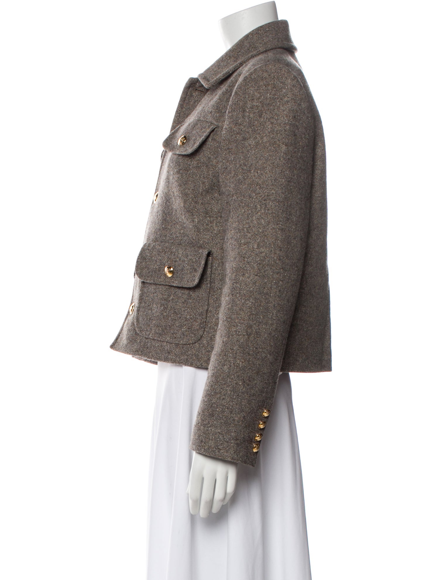 Nili Lotan Virgin Wool Utility Jacket