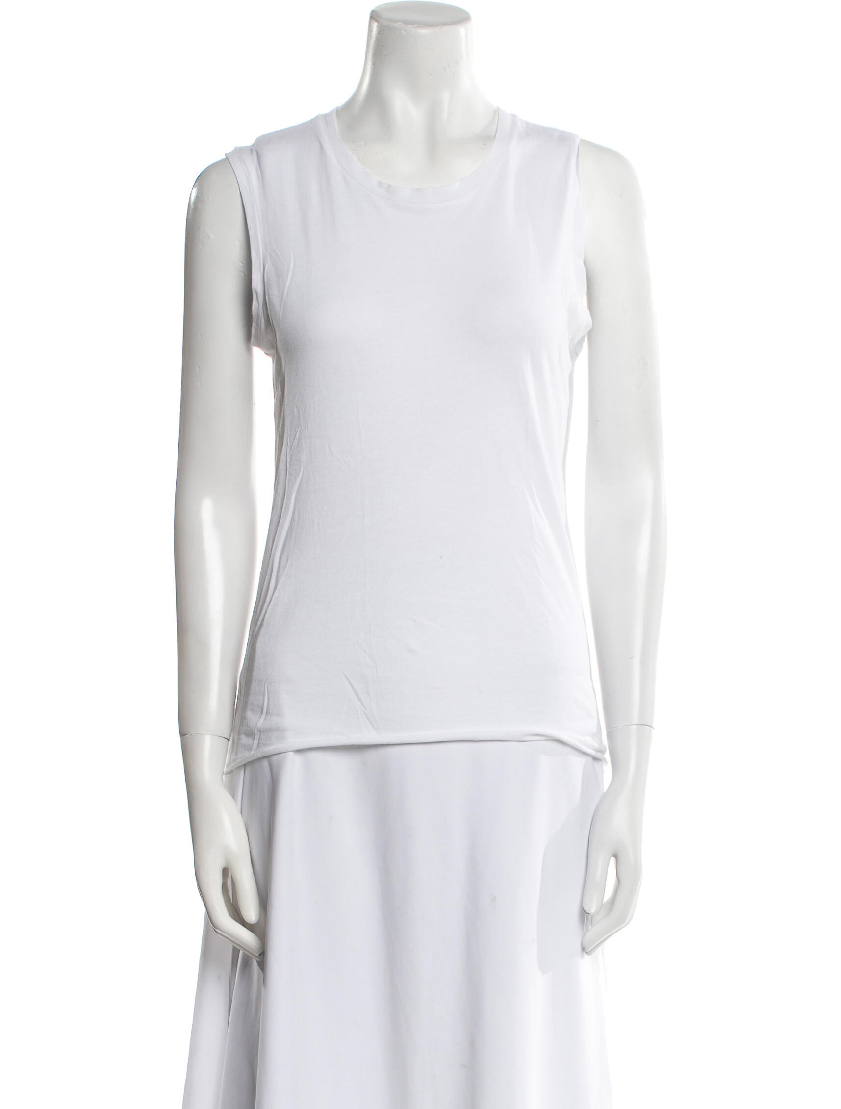 Nili Lotan Crew Neck Sleeveless Top