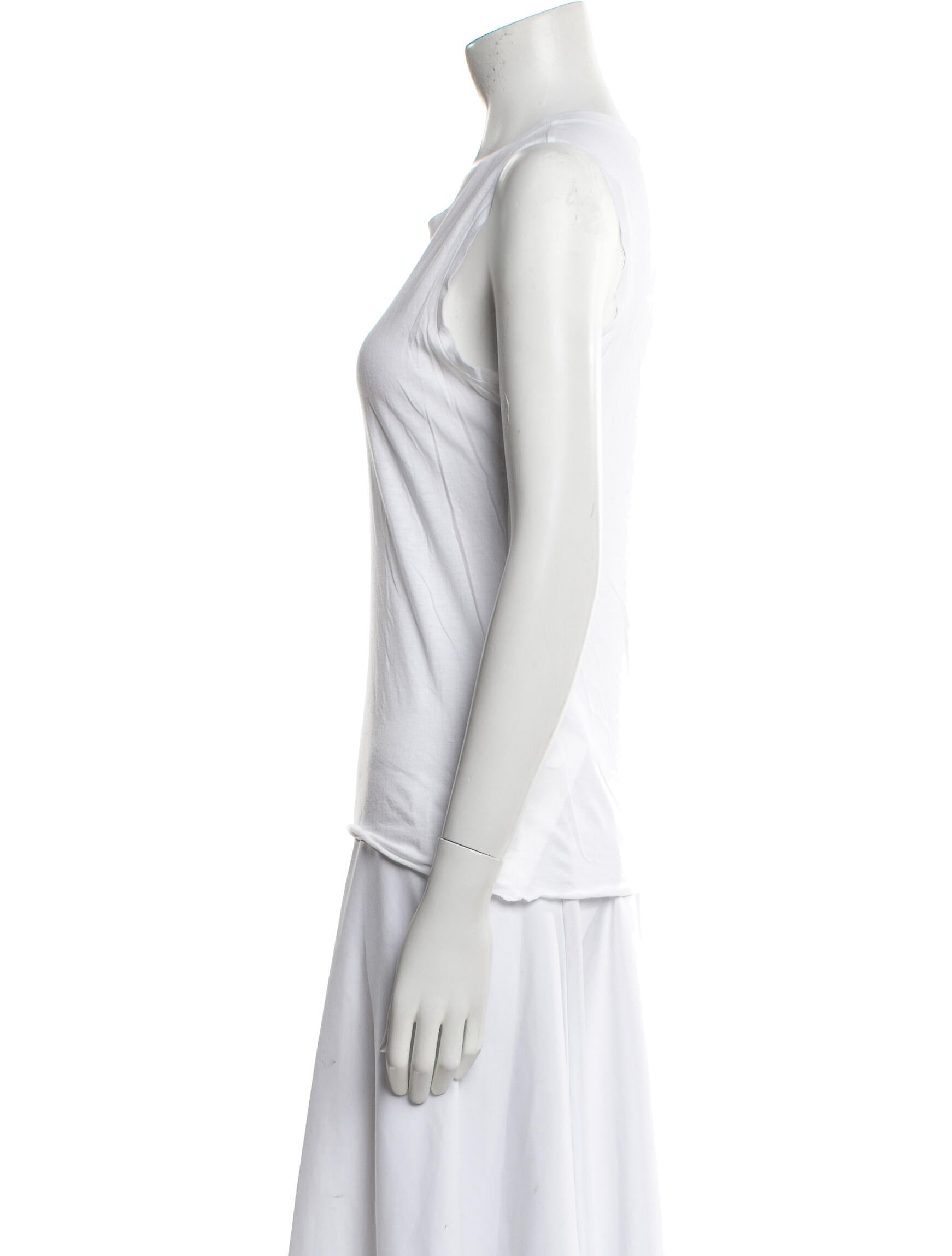 Nili Lotan Crew Neck Sleeveless Top