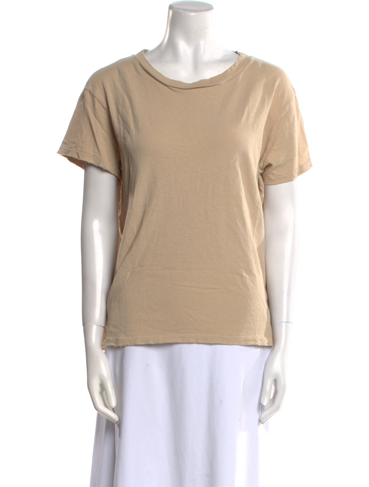 Nili Lotan Cowl Neck Short Sleeve T-Shirt