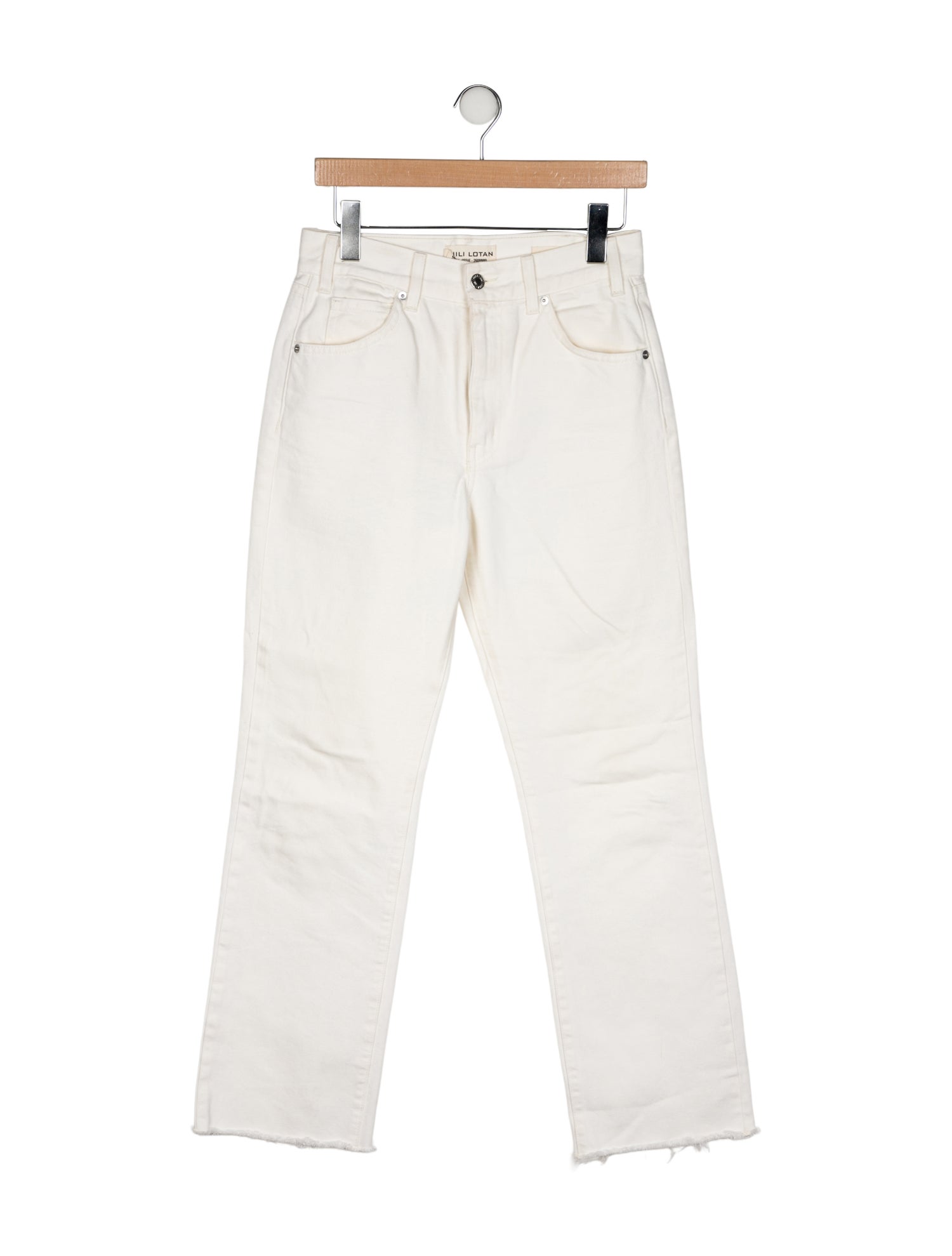 Nili Lotan High-Rise Wide Leg Jeans