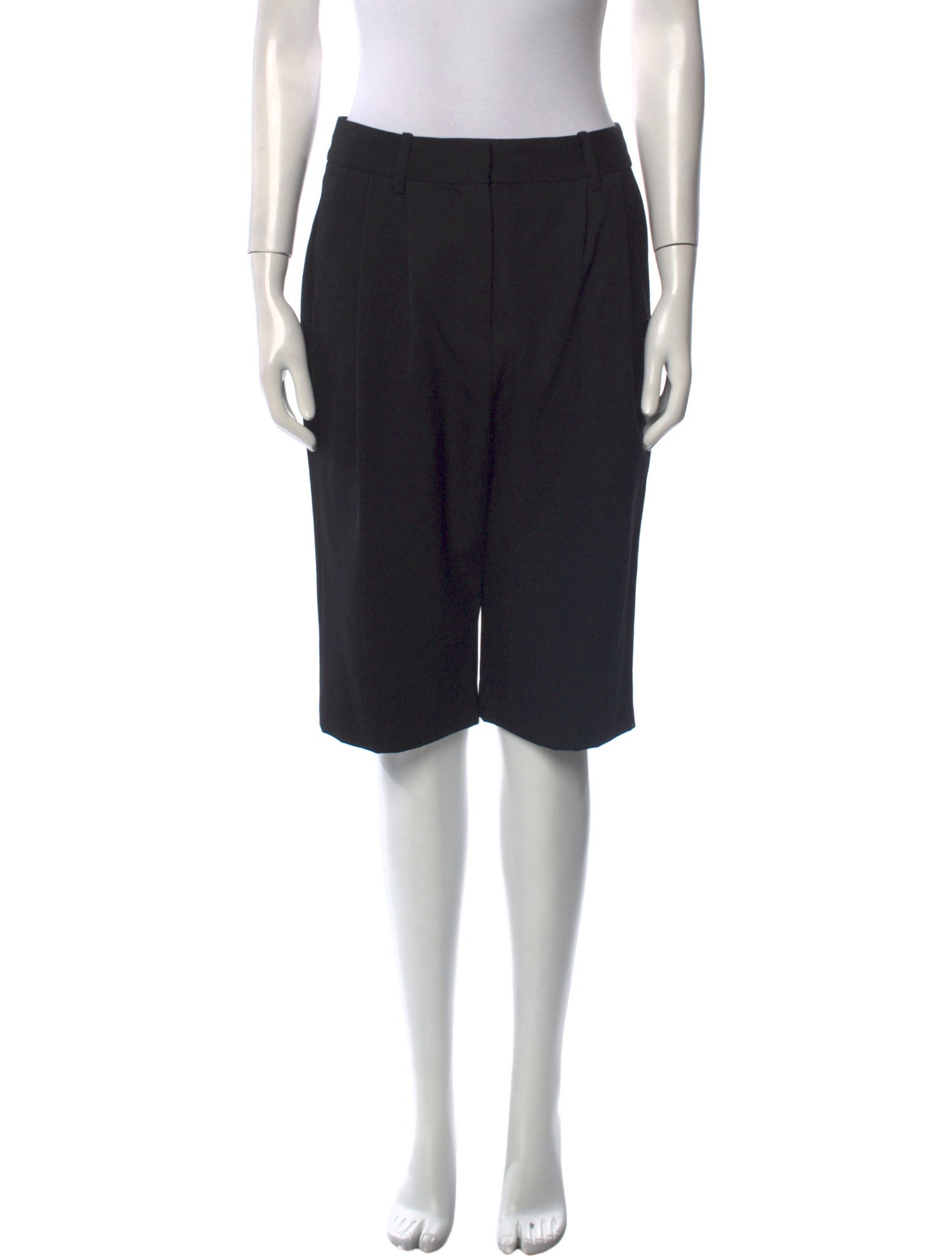 Nili Lotan Virgin Wool Knee-Length Shorts
