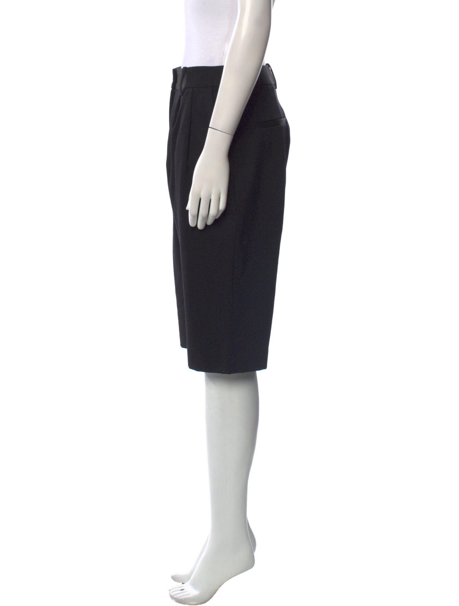 Nili Lotan Virgin Wool Knee-Length Shorts