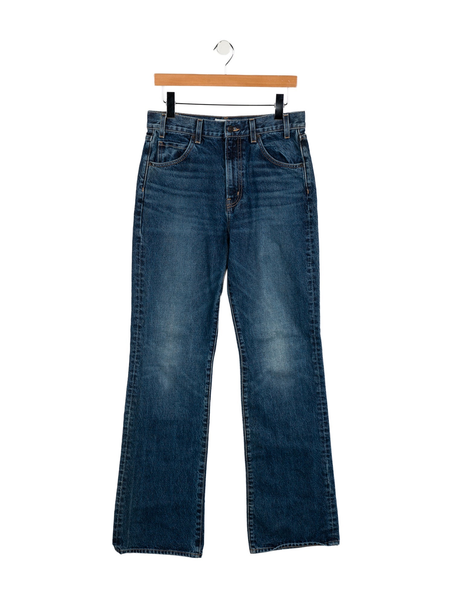 Nili Lotan High-Rise Wide Leg Jeans