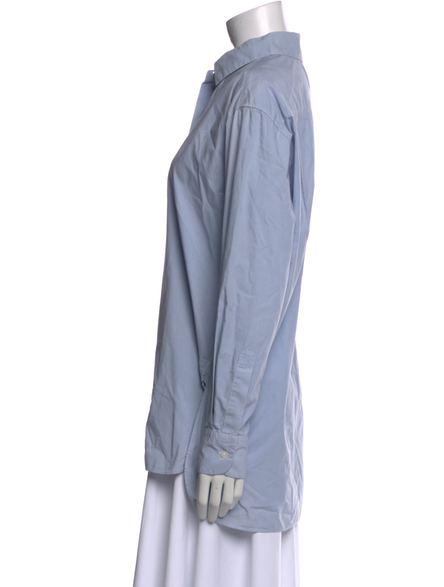 Nili Lotan Long Sleeve Button-Up Top